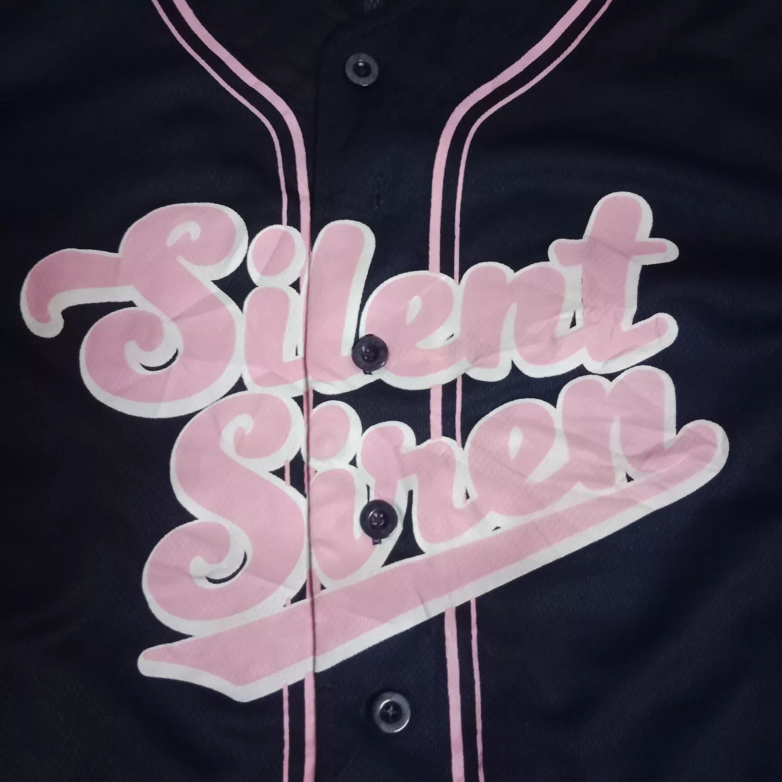 Band Tees × Japanese Brand Silent Siren Japanese Girl JPOP J-Rock Baseball Jersey Size US M / EU 48-50 / 2 - 2 Thumbnail