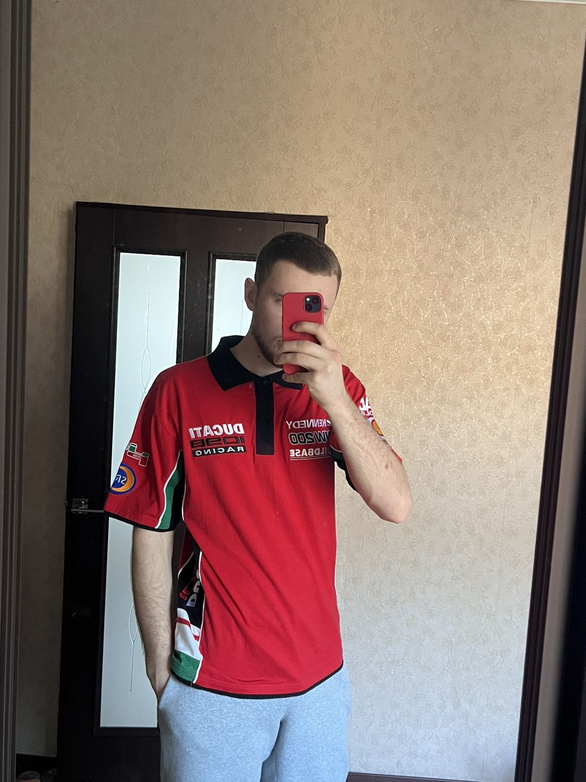 Ducati × Vintage Vintage Ducati Racing Polo Tshirt 1098 Glinth Enterprises Size US XL / EU 56 / 4 - 3 Thumbnail