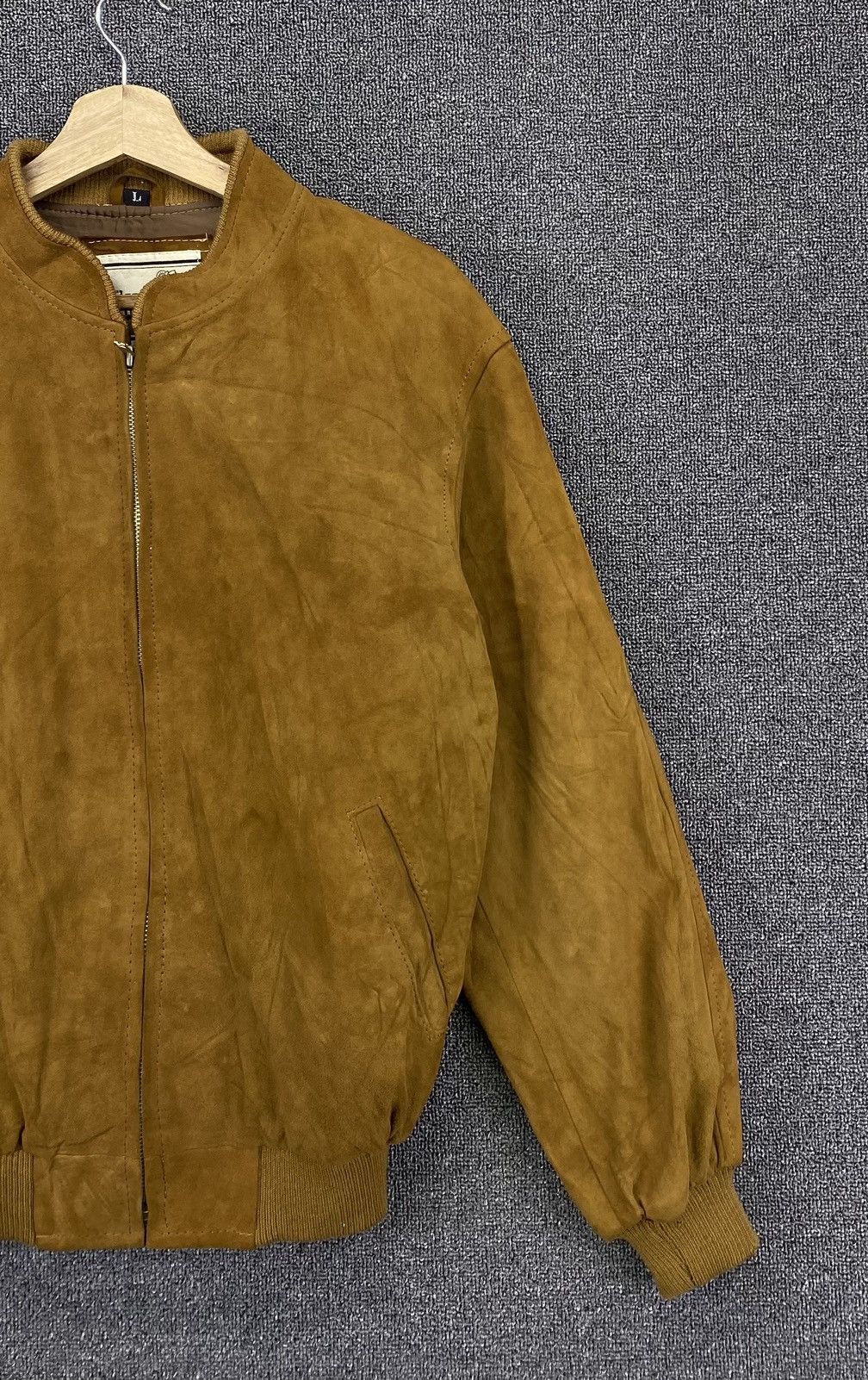 Japanese Brand Vintage Hi-Class Leather Wear Sheep Skin Leather Jacket Size US L / EU 52-54 / 3 - 3 Thumbnail