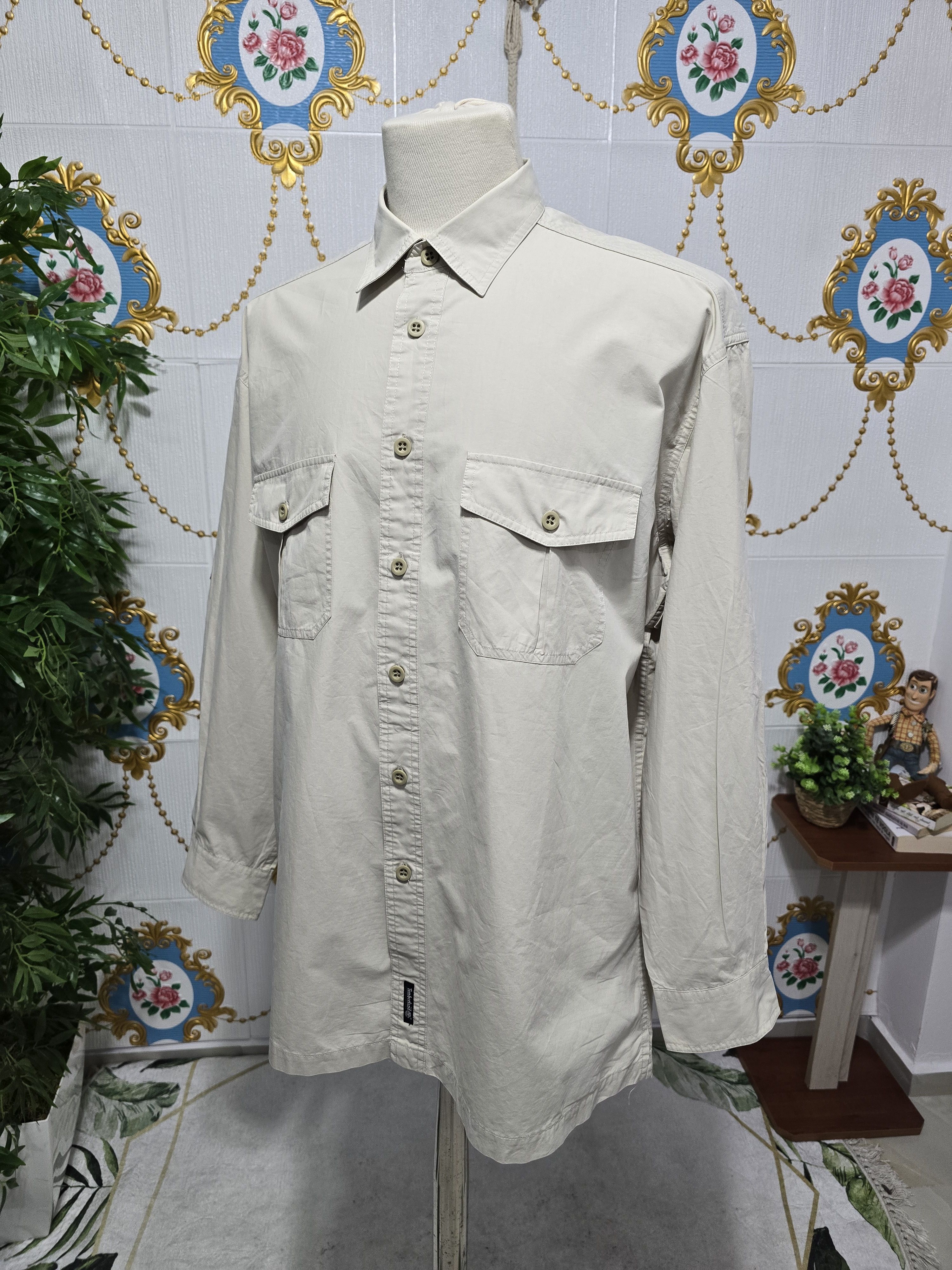 Timberland × Vintage TIMBERLAND shirt Men 1999 VINTAGE like new condition Size US L / EU 52-54 / 3 - 6 Thumbnail