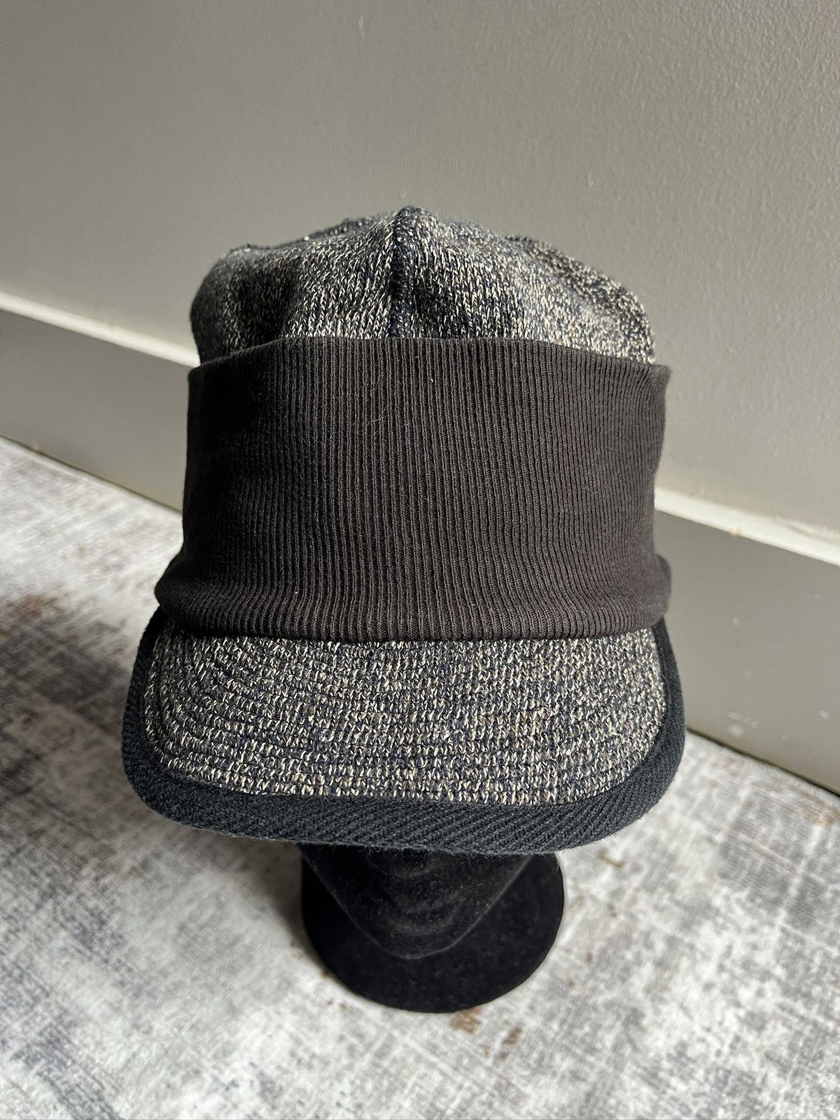 Kapital Kapital Grey Knitted Hat (unisex) Size ONE SIZE - 6 Thumbnail