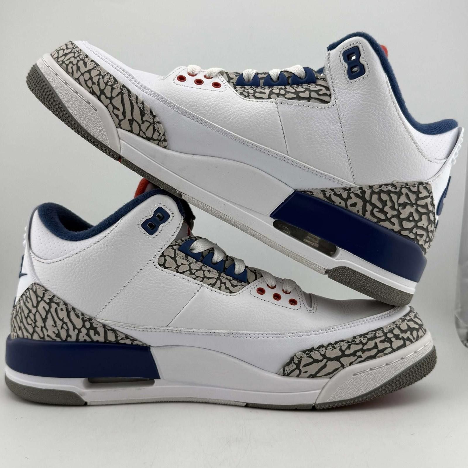 Nike Air Jordan 3 Retro OG True Blue 2016 Size US 10.5 / EU 43-44 - 7 Thumbnail