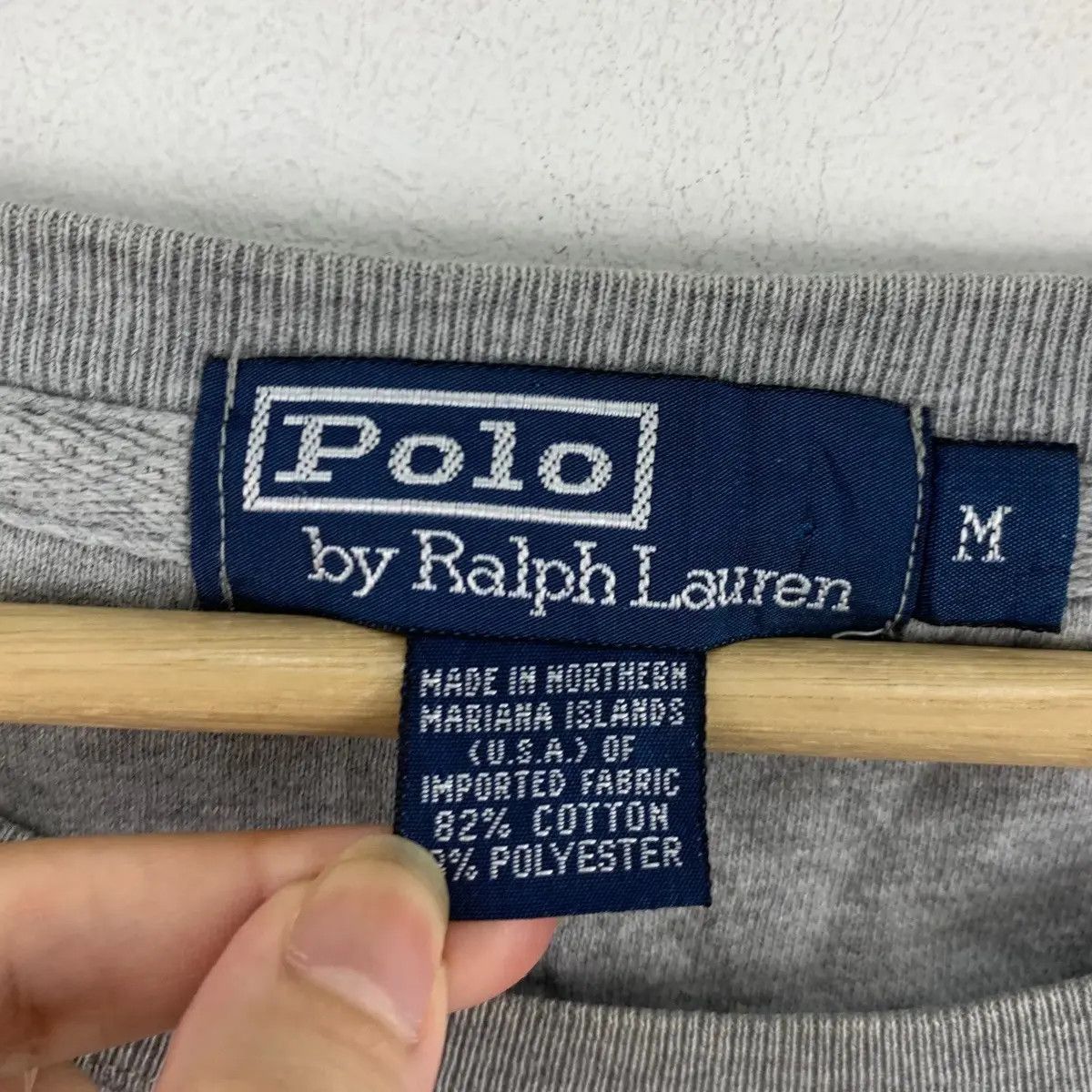 Polo Ralph Lauren Vintage 90’ POLO RALPH LAUREN Small Pony Crewneck Size US M / EU 48-50 / 2 - 6 Thumbnail