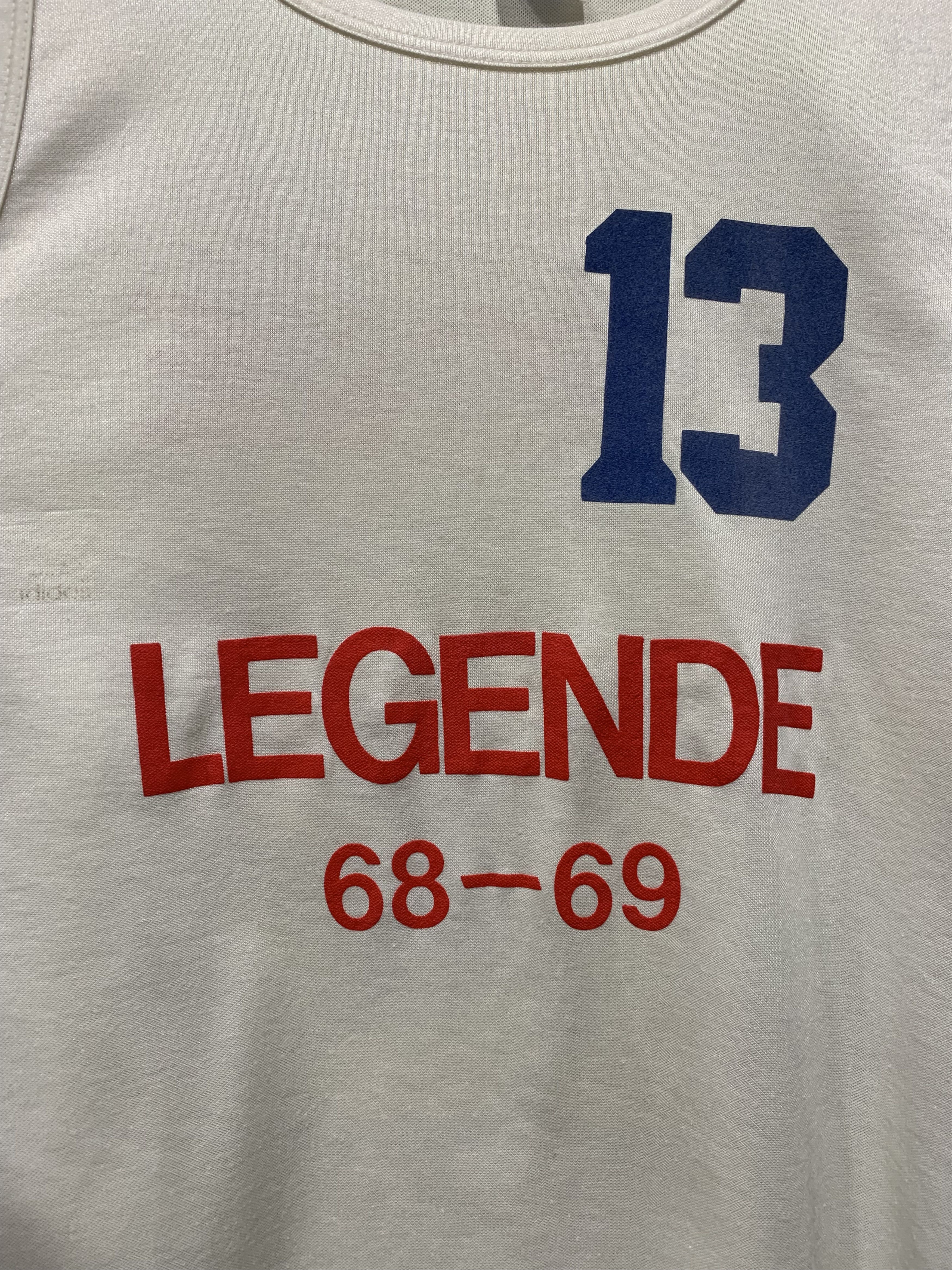 Adidas × Vintage Vintage Adidas Tank Top Sleeveless Legende Big Logo Rare 80s Size US L / EU 52-54 / 3 - 2 Thumbnail