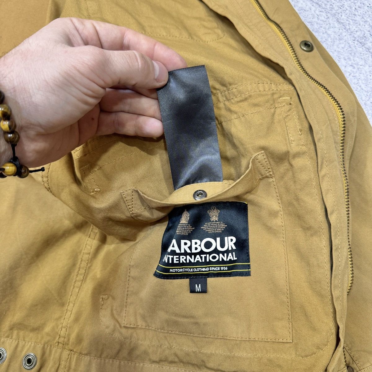 Barbour Barbour Intl Tourer Barwell Casual Jacket Desert M size Size US M / EU 48-50 / 2 - 17 Thumbnail