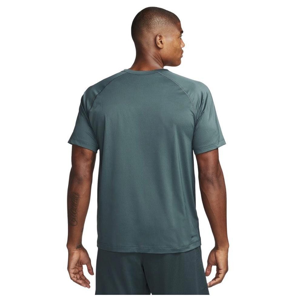 Nike Nike Ready Dri-FIT Short-Sleeve Fitness Top Deep Jungle Blac Size US L / EU 52-54 / 3 - 3 Thumbnail