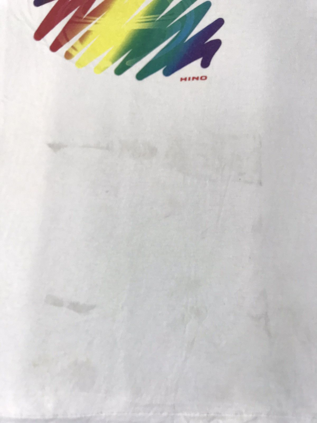 Japanese Brand 90s Japanese Truck Brand Hino Multicolour Logo Tee Size US M / EU 48-50 / 2 - 12 Thumbnail