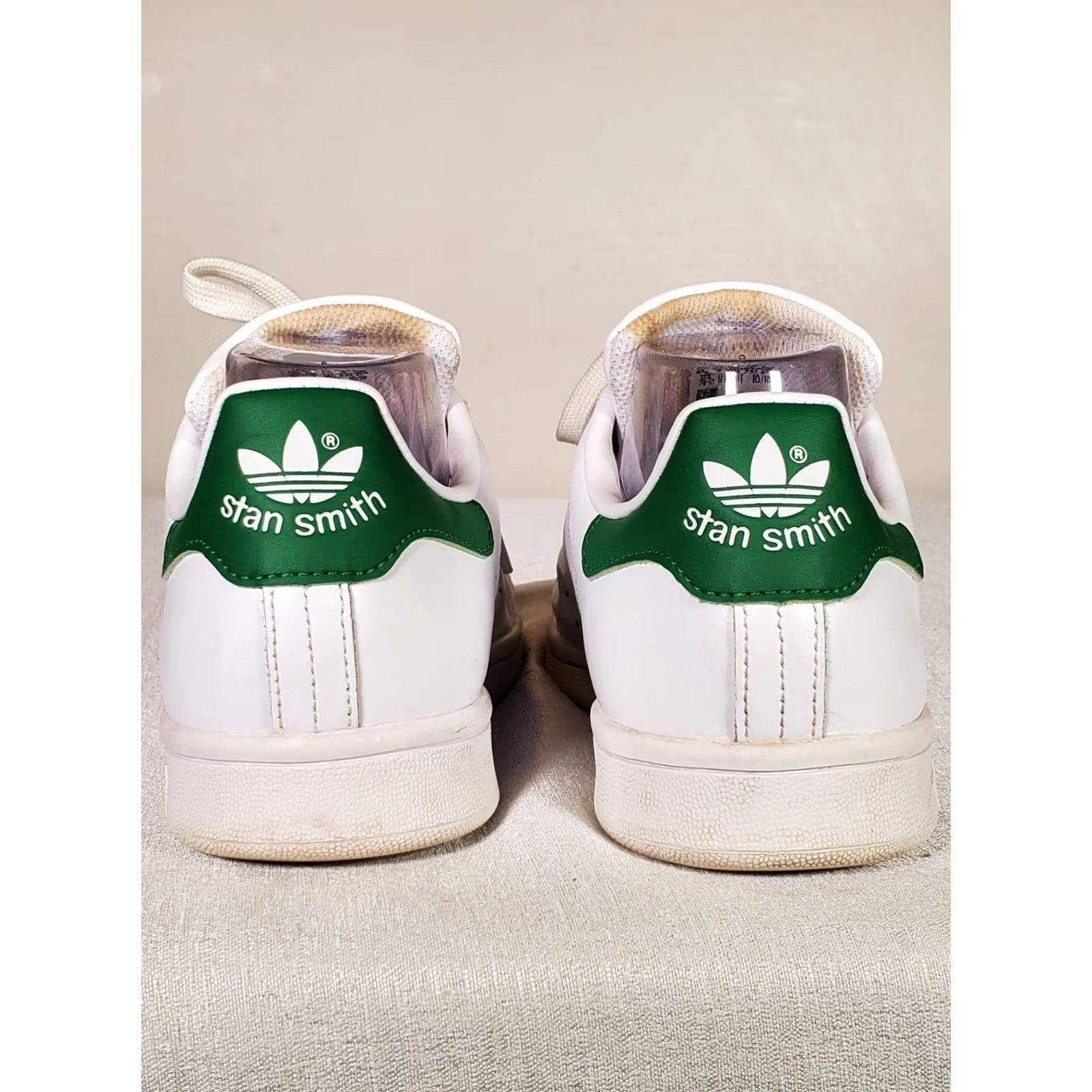 Adidas Adidas Stan Smith Sneakers White Green Tennis B24105 Women’s US 8.5 Leather Low Top Shoes, Tennis Theme, Original Size US 7 / IT 37 - 5 Thumbnail