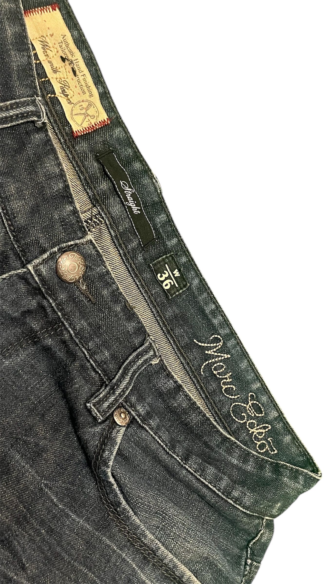 Marc Ecko × Vintage Vintage Marc Ecko Denim Blue Jeans Size US 36 / EU 52 - 3 Thumbnail