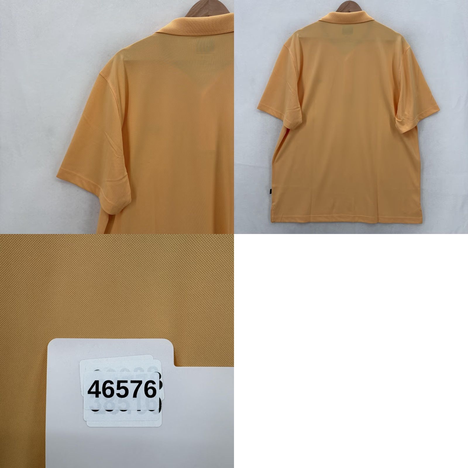 Vintage Greg Norman Polo Shirt Mens L Orange PlayDry UPF 30 Moisture Wicking Golf Size US L / EU 52-54 / 3 - 9 Thumbnail