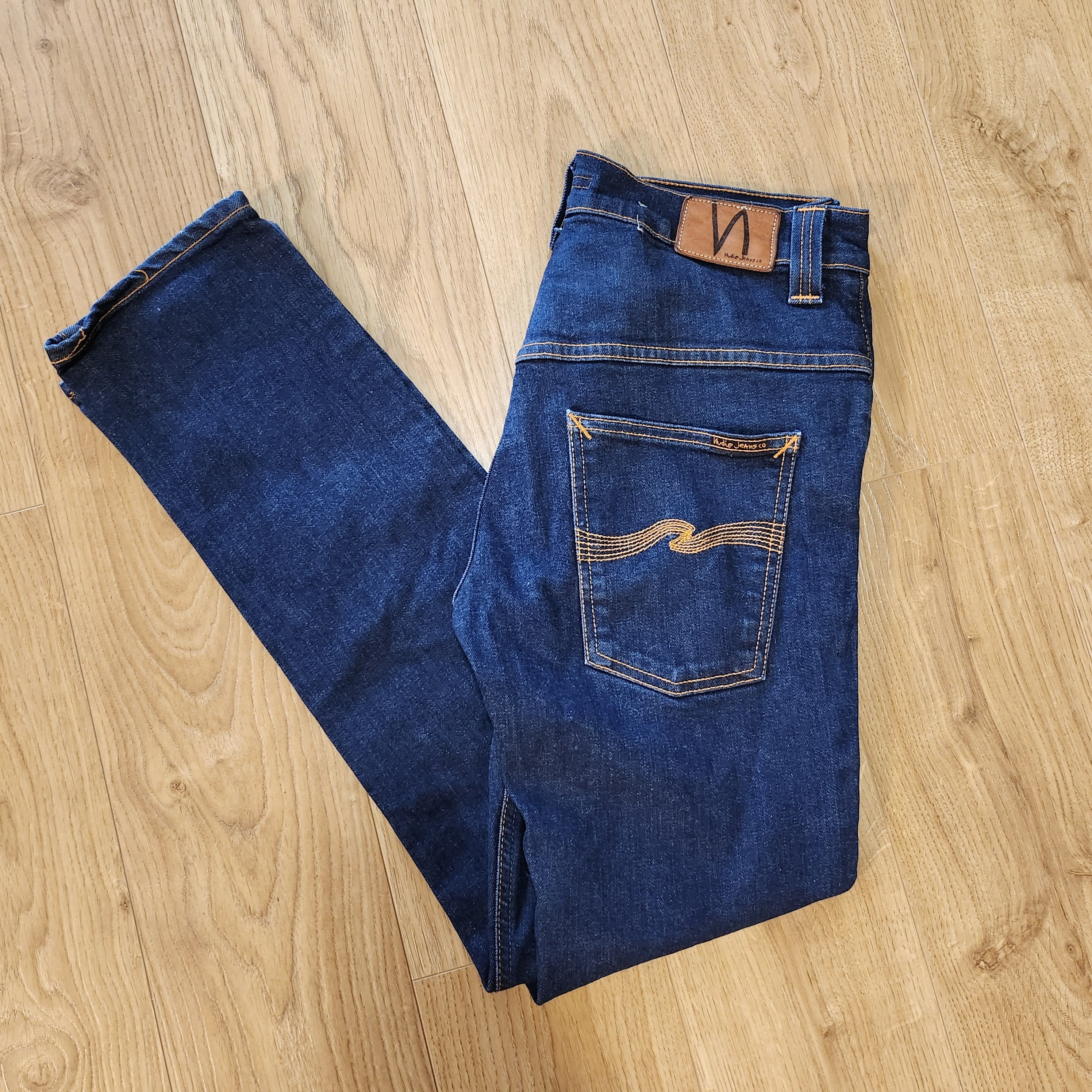Nudie Jeans Tape Ted 33x32 Blue Denim Size US 33 - 1 Thumbnail