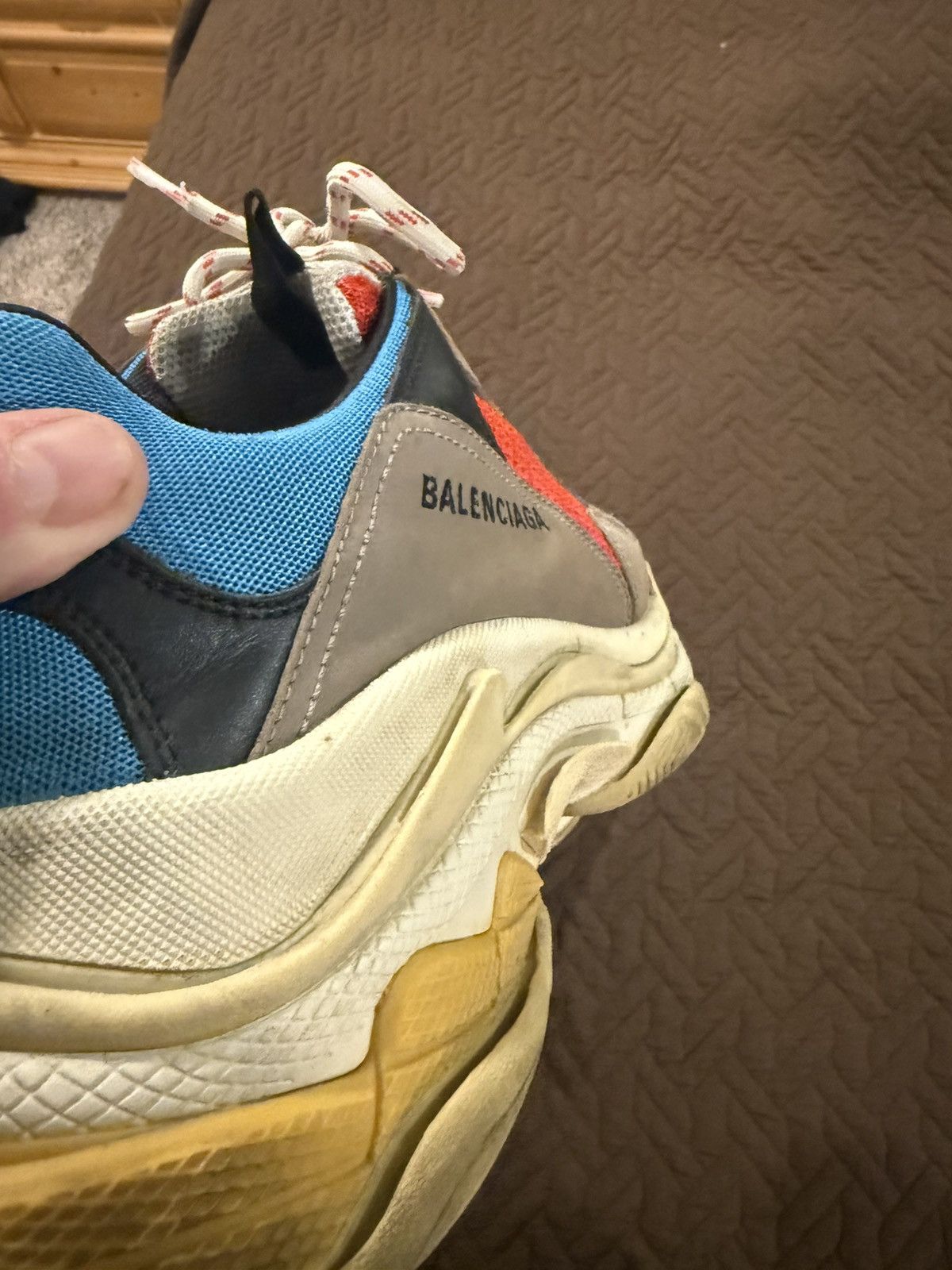 Balenciaga Triple S Balenciaga Size US 12 / EU 45 - 10 Thumbnail