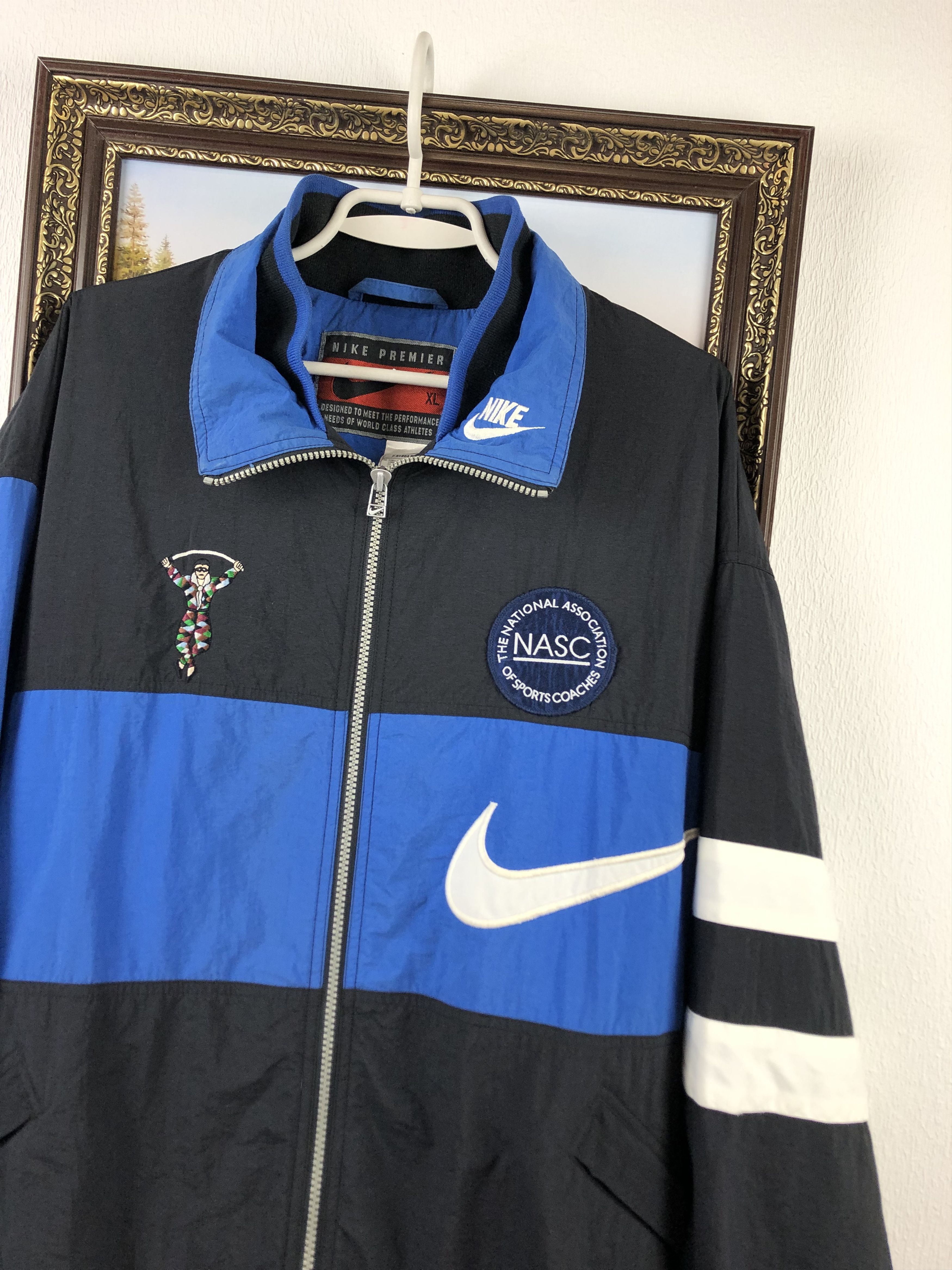 Nike Vintage Nike Harlequins Rugby Union Jacket Track Rare NASC Size US XL / EU 56 / 4 - 4 Thumbnail