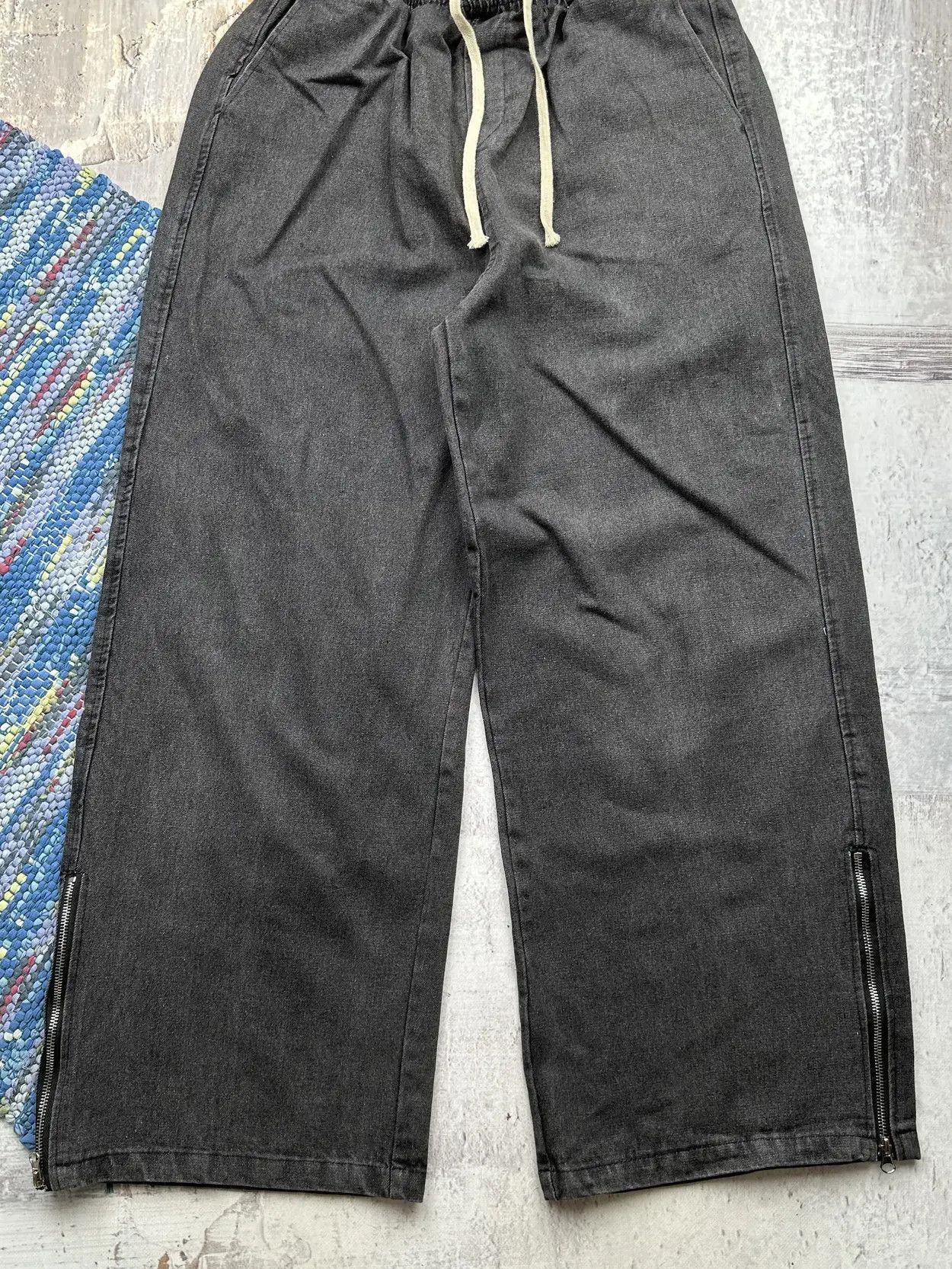 Vintage Vintage Loose Fit Jeans With Zipped A593(217) Size US 32 / EU 48 - 3 Thumbnail