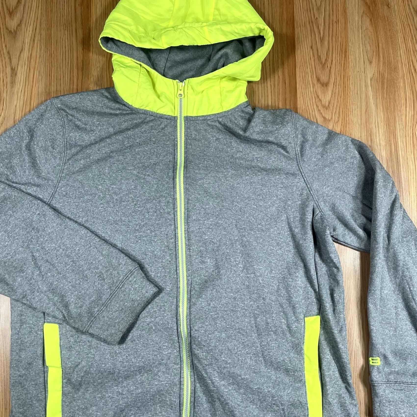 Layer 8 Layer 8 Mens Hoodie Large Full Zip Hoodie Hooded Shirt Gray Green Navy Multicolor Zip Front Sweatshirt Regular Fit OS none Size US L / EU 52-54 / 3 - 2 Thumbnail