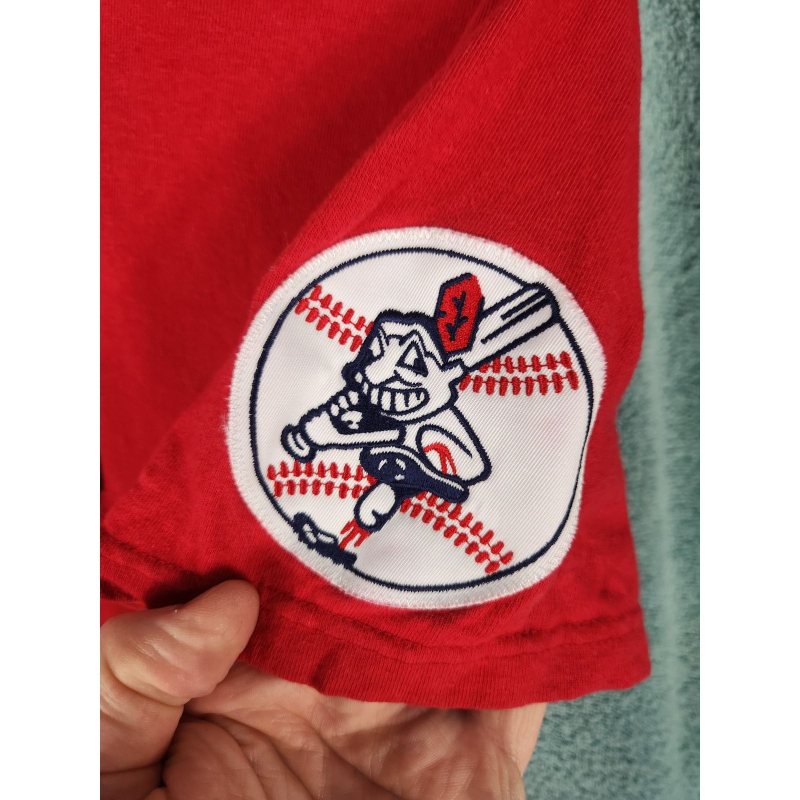 Nike Vintage Y2K Nike Cleveland Indians T Men's large Size US L / EU 52-54 / 3 - 3 Thumbnail