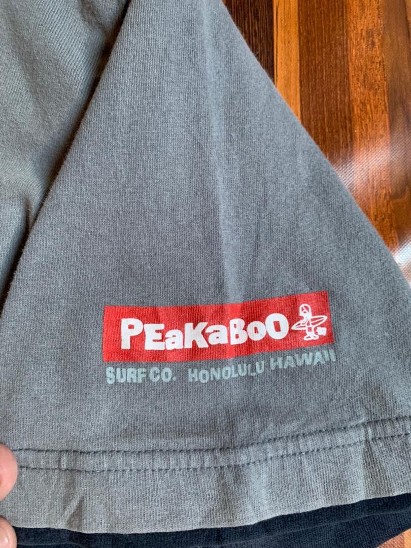 Vintage P1-14 Vtg 90’ PEAKABOO HAWAII SURFING honolulu Size US L / EU 52-54 / 3 - 5 Thumbnail