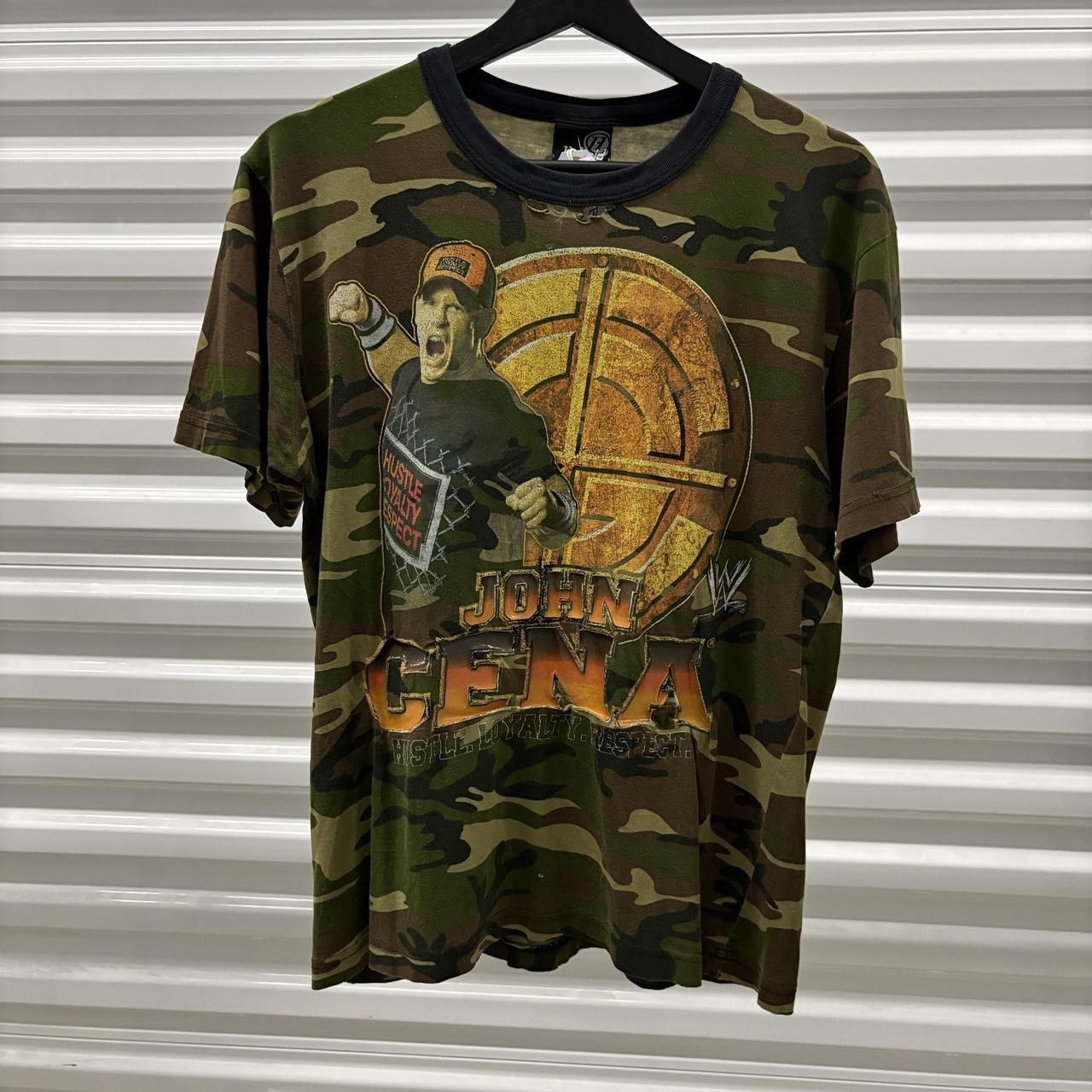 WWE Vintage Distressed John Cena Camo Tee Size US S / EU 44-46 / 1 - 2 Thumbnail