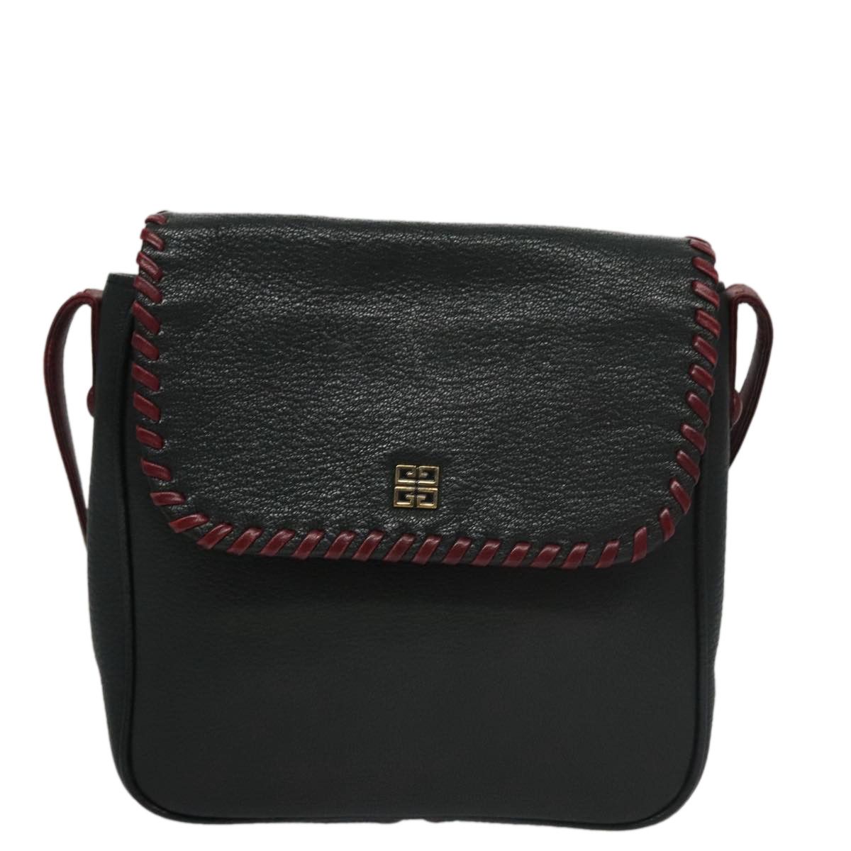 Givenchy Black Leather Shoulder Bag (Pre-Owned) Size ONE SIZE - 1 Thumbnail