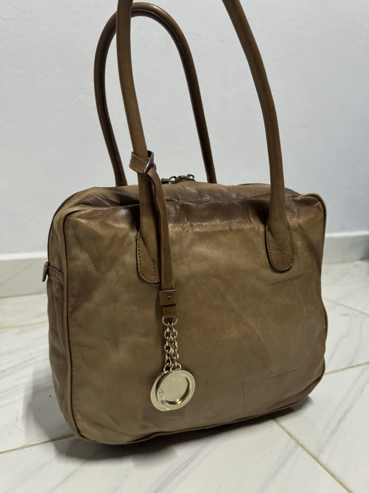 Armani Exchange × Leather ARMANI EXCHANGE SOFT LEATHER SHOULDER BAG Size ONE SIZE - 3 Thumbnail