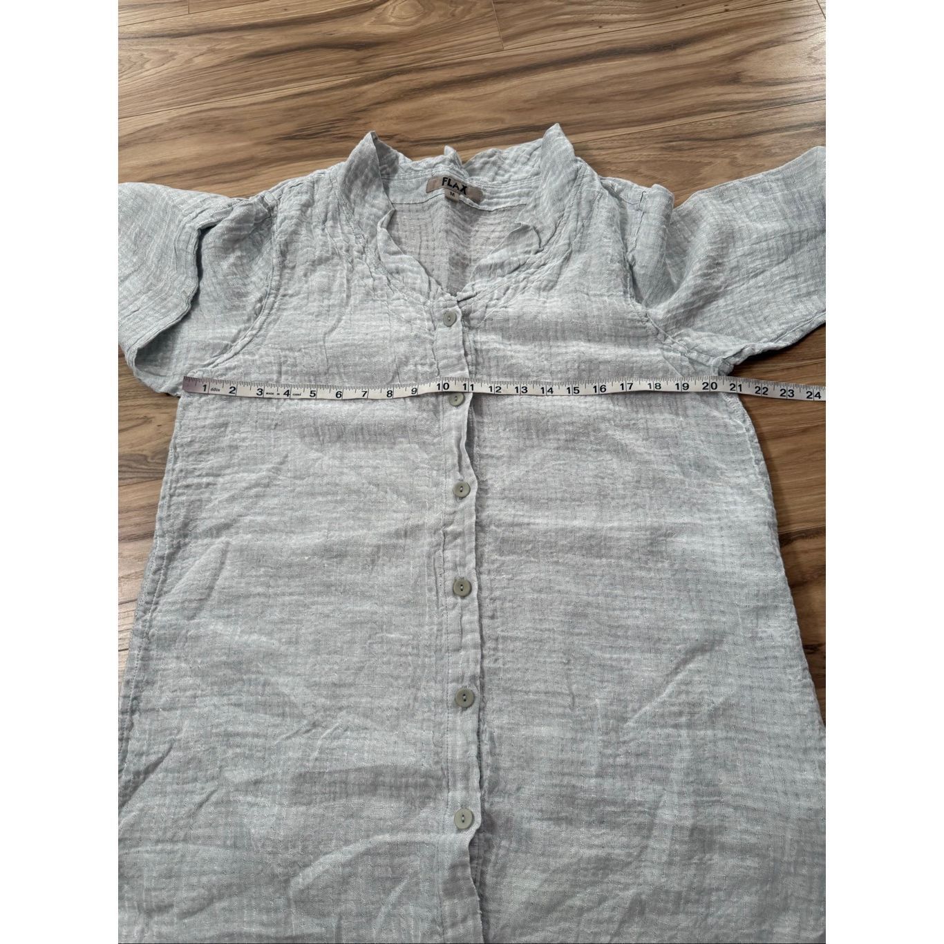 FLAX Flax NWOT linen long button front tunic size medium Size M / US 6-8 / IT 42-44 - 7 Thumbnail
