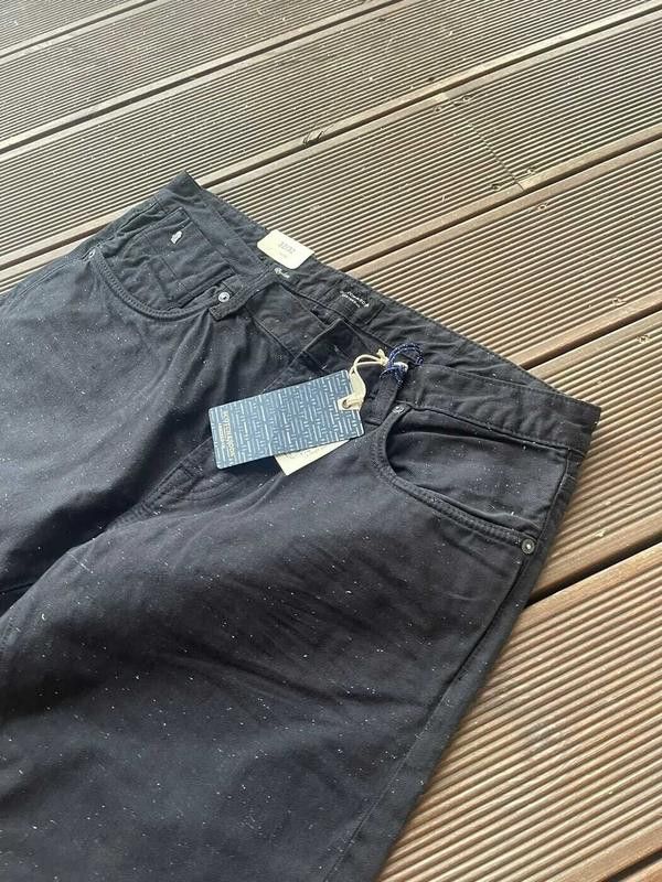Scotch & Soda Scotch&Soda Black Wide Fit Jeans Medium Size US 32 / EU 48 - 4 Thumbnail