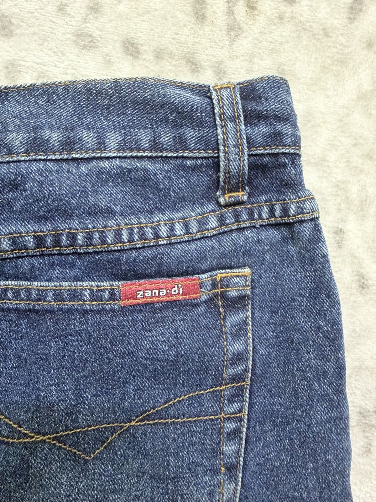 Hysteric Glamour Zana Di Patchwork Flare Y2K Vintage Denim Jeans Size US 30 / EU 46 - 13 Thumbnail