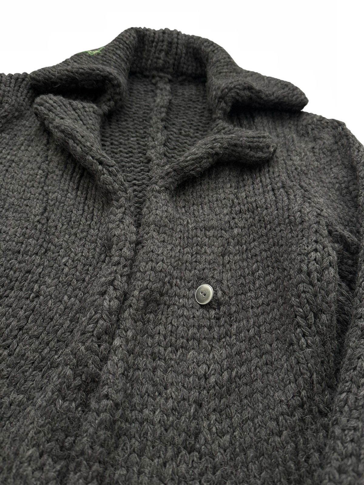 Greg Lauren 2012 OG “The Chunky Loner” Knitter Jacket (Cashmere Alpaca) Size US XS / EU 42 / 0 - 3 Thumbnail
