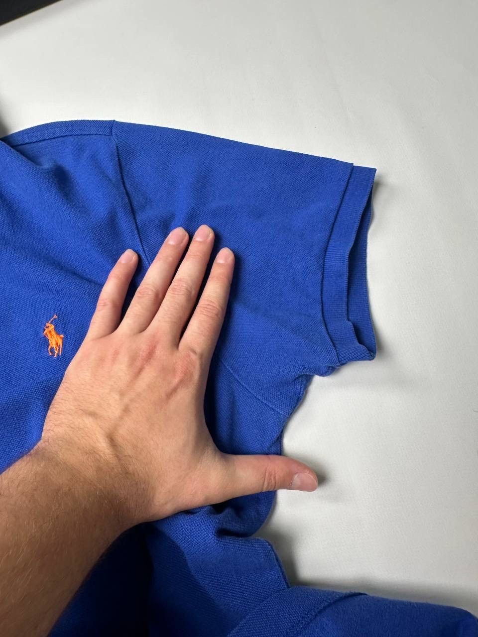 Polo Ralph Lauren Vintage 00s Polo Ralph Lauren T Shirt Blue Size US L / EU 52-54 / 3 - 10 Thumbnail