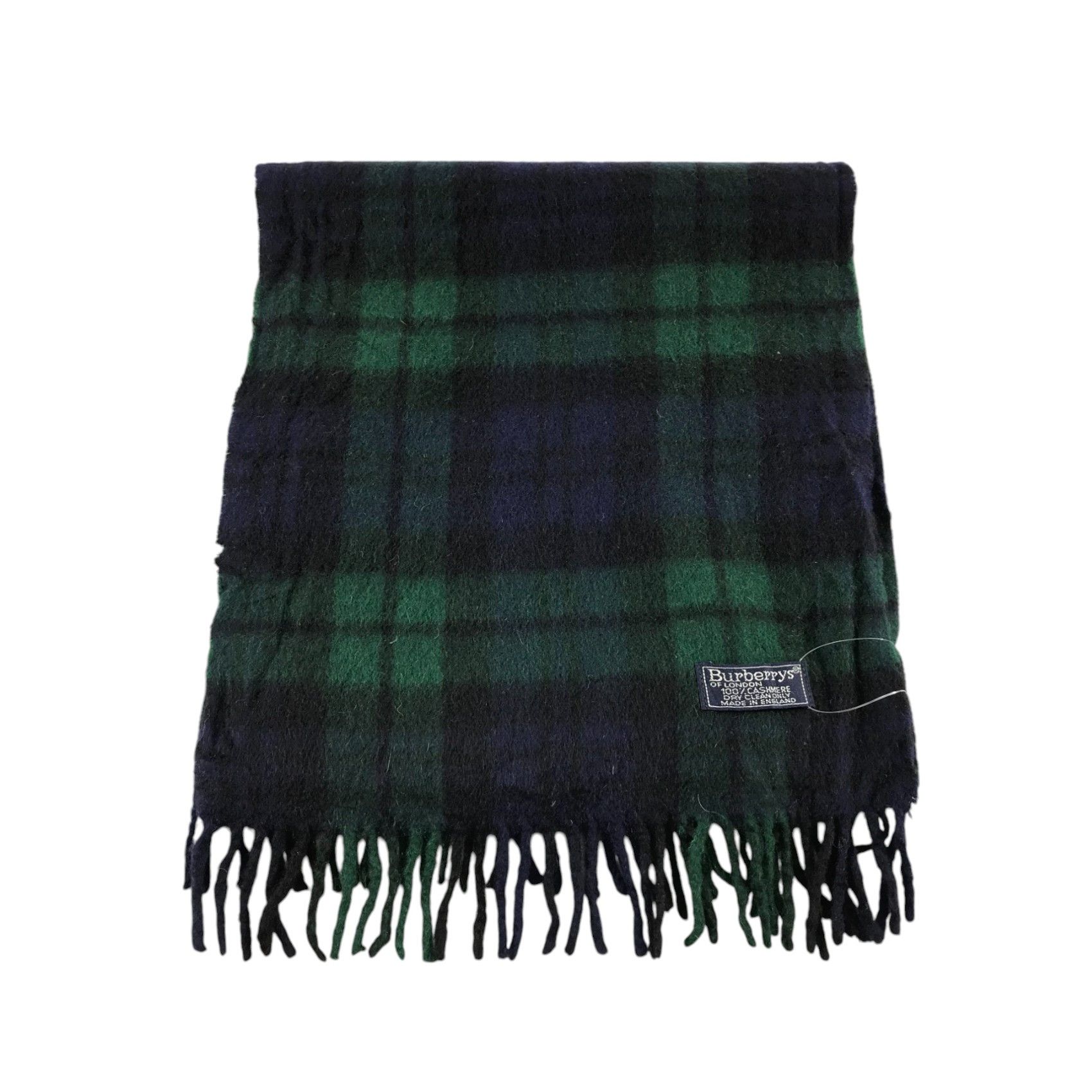 Burberry × Vintage Burberry Scarf / Muffler / Neckwear - WW1236 Size ONE SIZE - 2 Thumbnail