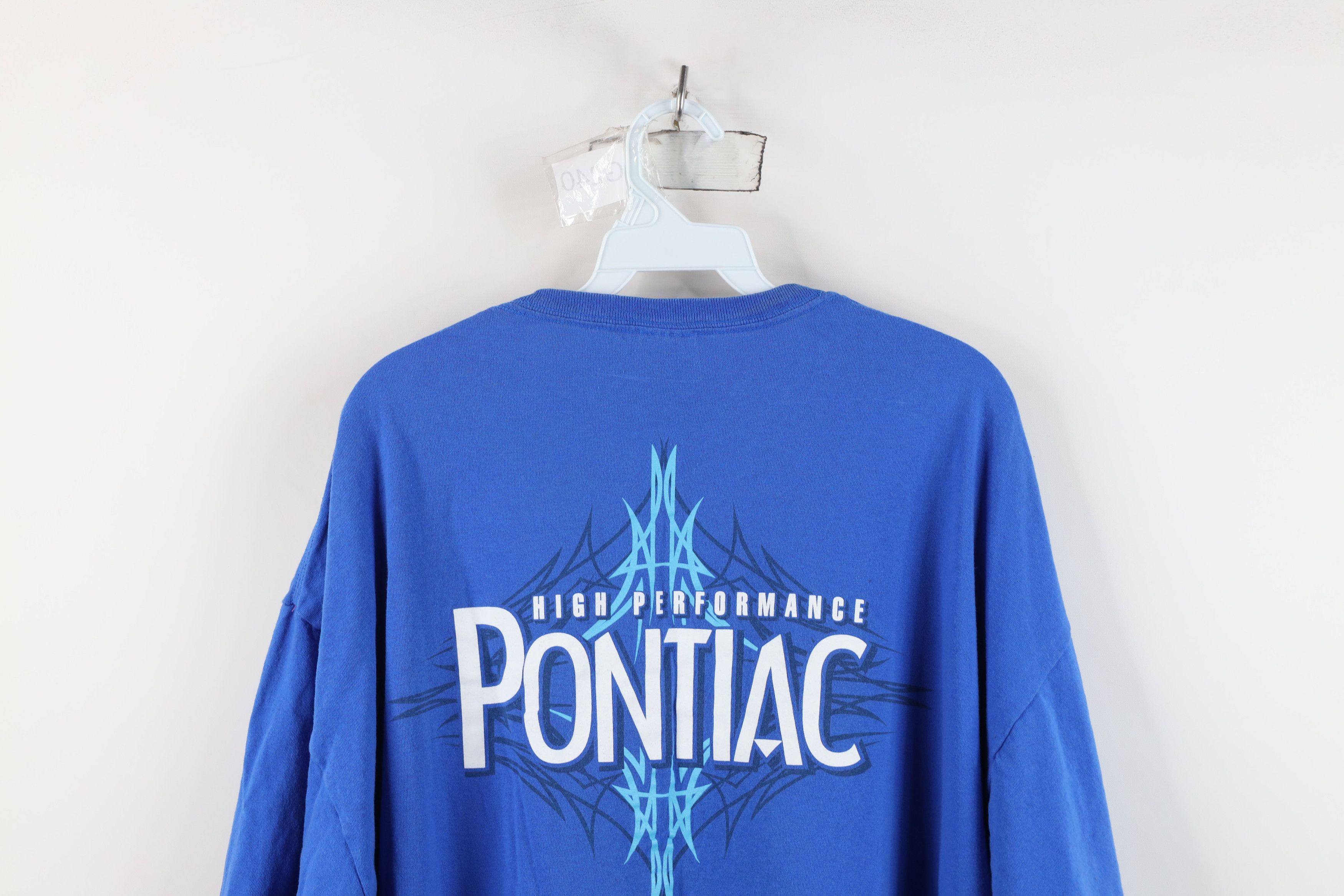 Vintage Vintage 90s Y2K Streetwear Performance Pontiac Car T-Shirt Size US XXL / EU 58 / 5 - 15 Thumbnail