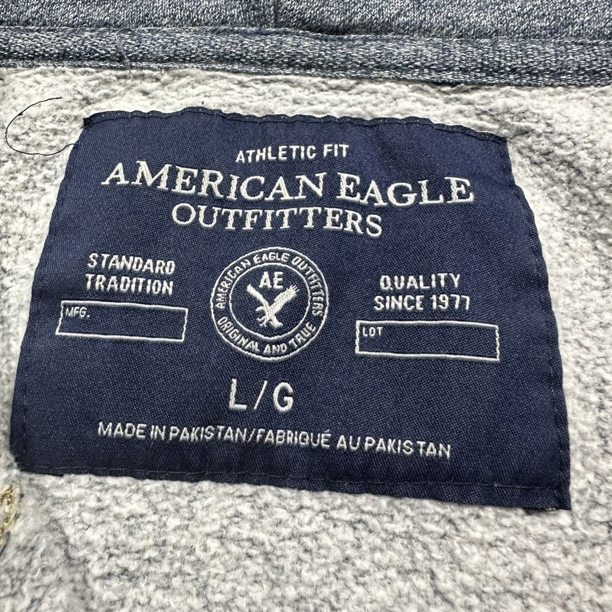 American Eagle Outfitters Vintage Y2K American Eagle Big Logo Zip Up Hoodie Size M Size US M / EU 48-50 / 2 - 5 Thumbnail