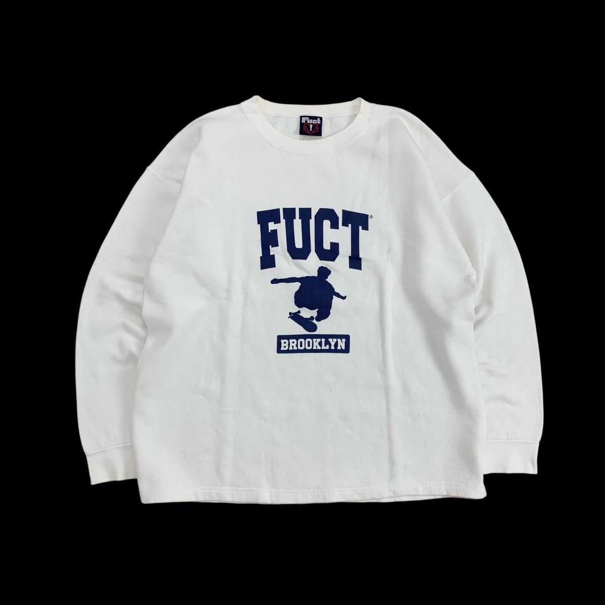 FUCT Vintage FUCT Skate Logo Brooklyn Sweatshirt Size US L / EU 52-54 / 3 - 1 Thumbnail
