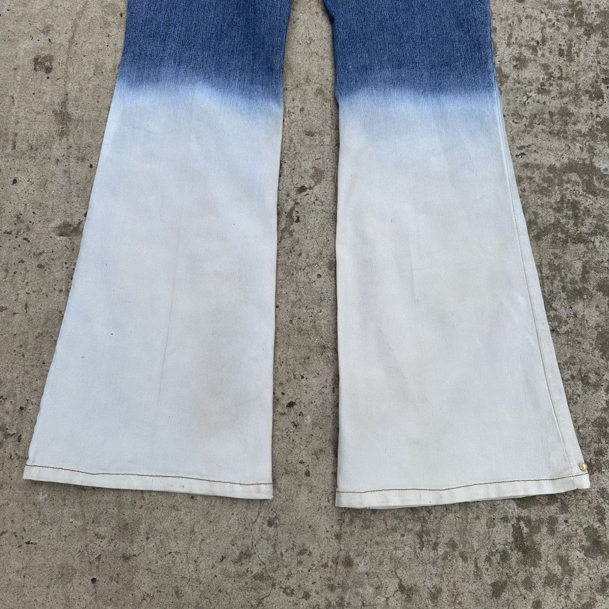 Japanese Brand × Y/Project Vintage Japanese Style Crazy Fit Flare Jeans Y2K 00s USA Size 27" / US 4 / IT 40 - 7 Thumbnail