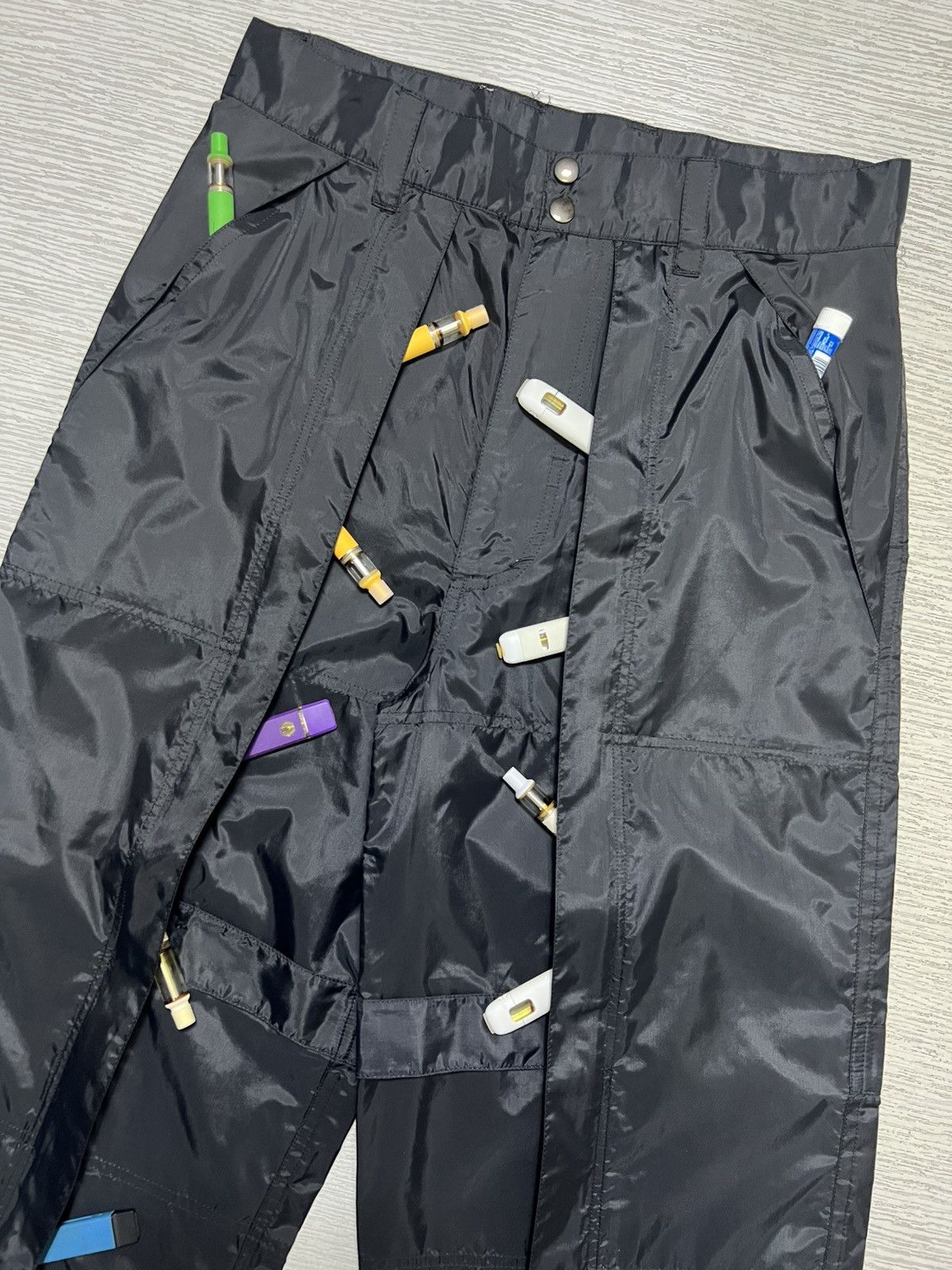 Final Home Final Home - A/W 1995 - 12 Pockets Nylon Survival Pants Size US 30 / EU 46 - 4 Thumbnail