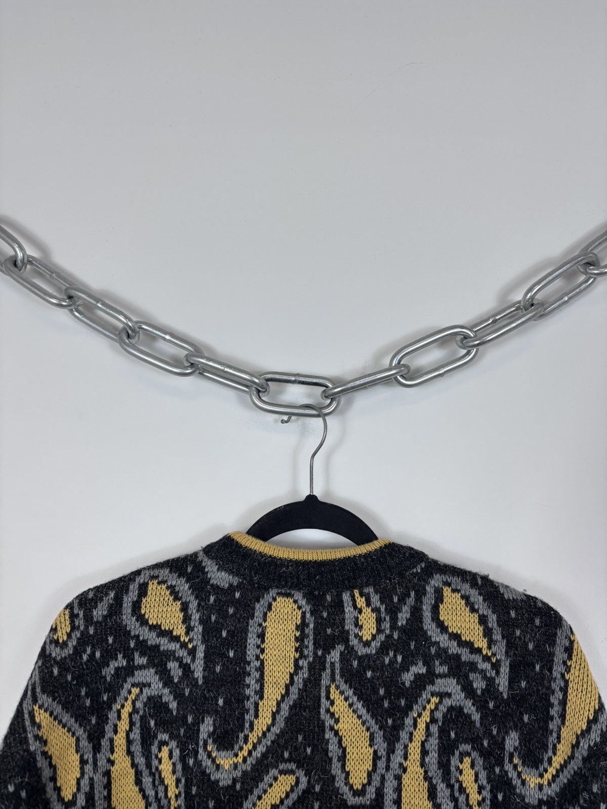 Other Vintage Maxis Paisley Abstract Pattern Wool Knit Sweater Size US M / EU 48-50 / 2 - 11 Thumbnail