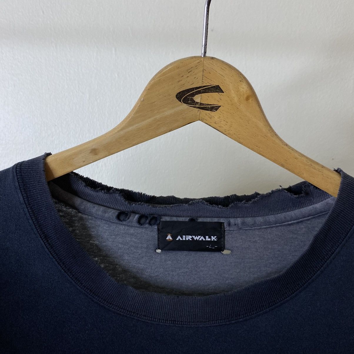 Airwalk Vintage Y2K Airwalk Skateboard Distressed Skater T Shirt Size US XXL / EU 58 / 5 - 5 Thumbnail