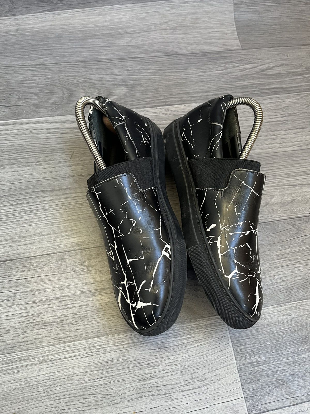 Balenciaga Balenciaga arena marble print slip on sneakers sz 37 Size US 7 / IT 37 - 9 Thumbnail