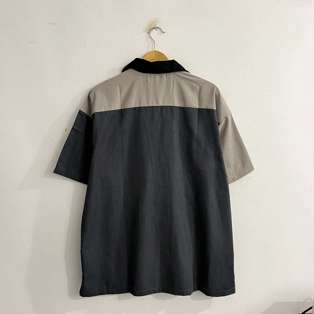 Issey Miyake Flash Blue - Color Block Button Up Shirt Size US L / EU 52-54 / 3 - 6 Thumbnail