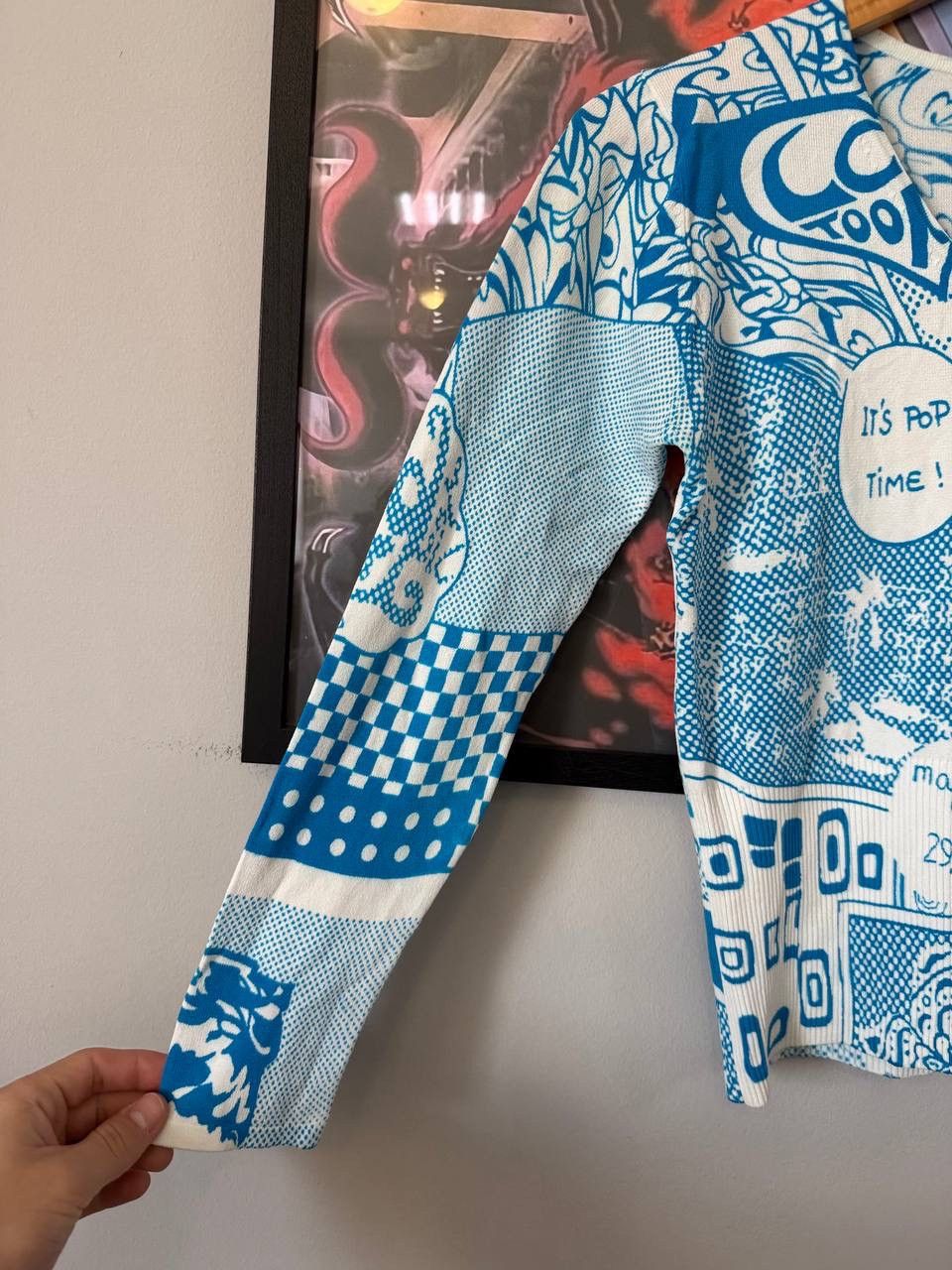 Japanese Brand ARCHIVE LONG SLEEVE AVANT-GARDE LONGSLEEVE MESH JPG Size S / US 4 / IT 40 - 5 Thumbnail
