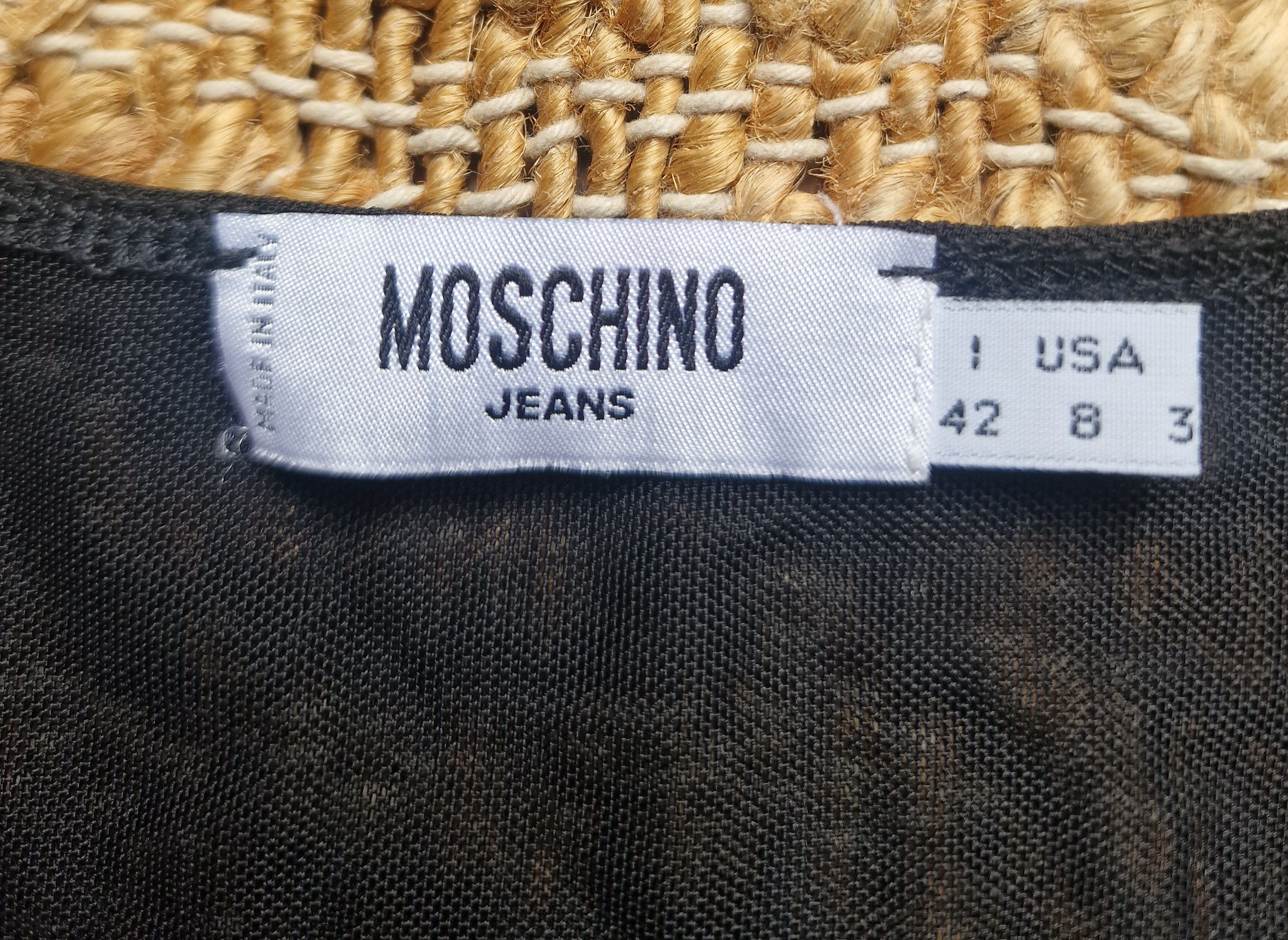 Moschino Moschino Mesh Bondage Metal Ring Black Mini Bodycon Dress Size M / US 6-8 / IT 42-44 - 6 Thumbnail