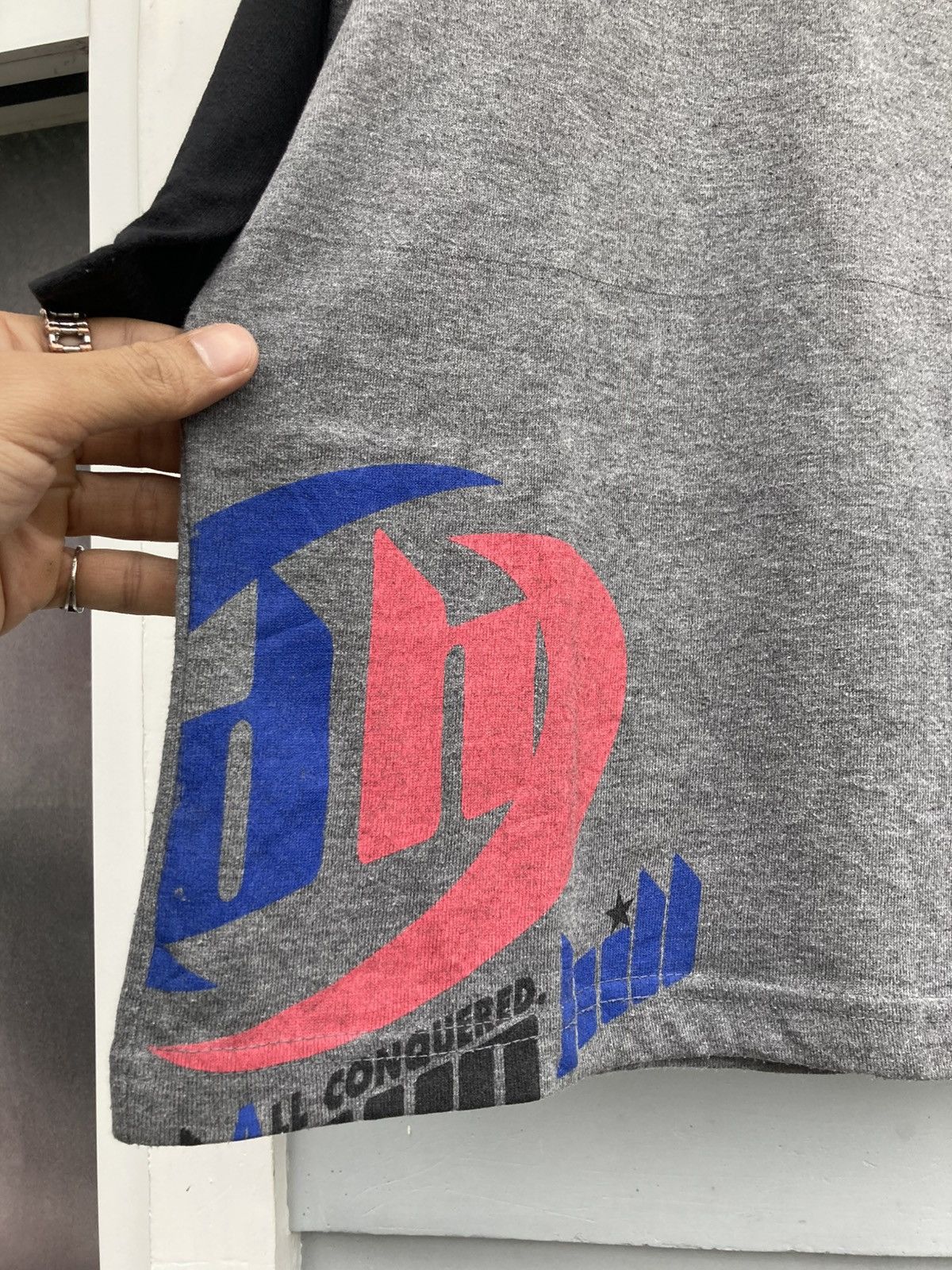 Japanese Brand × Vintage Japanese Raglan Poem Vintage Streetwear Size US M / EU 48-50 / 2 - 6 Thumbnail