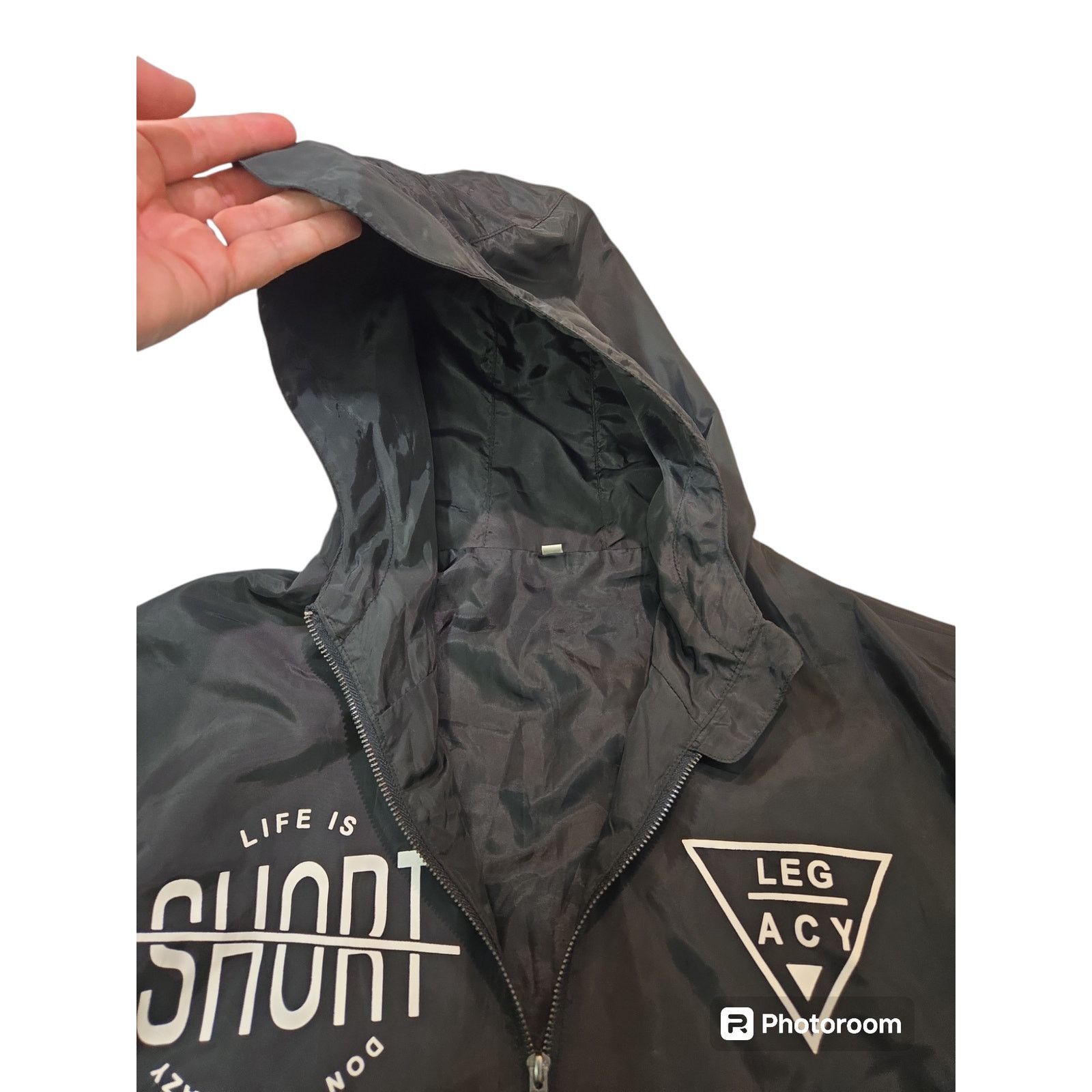 Other Graphic, Black & Pink, Hooded Jacket | Size Small Size US S / EU 44-46 / 1 - 5 Thumbnail