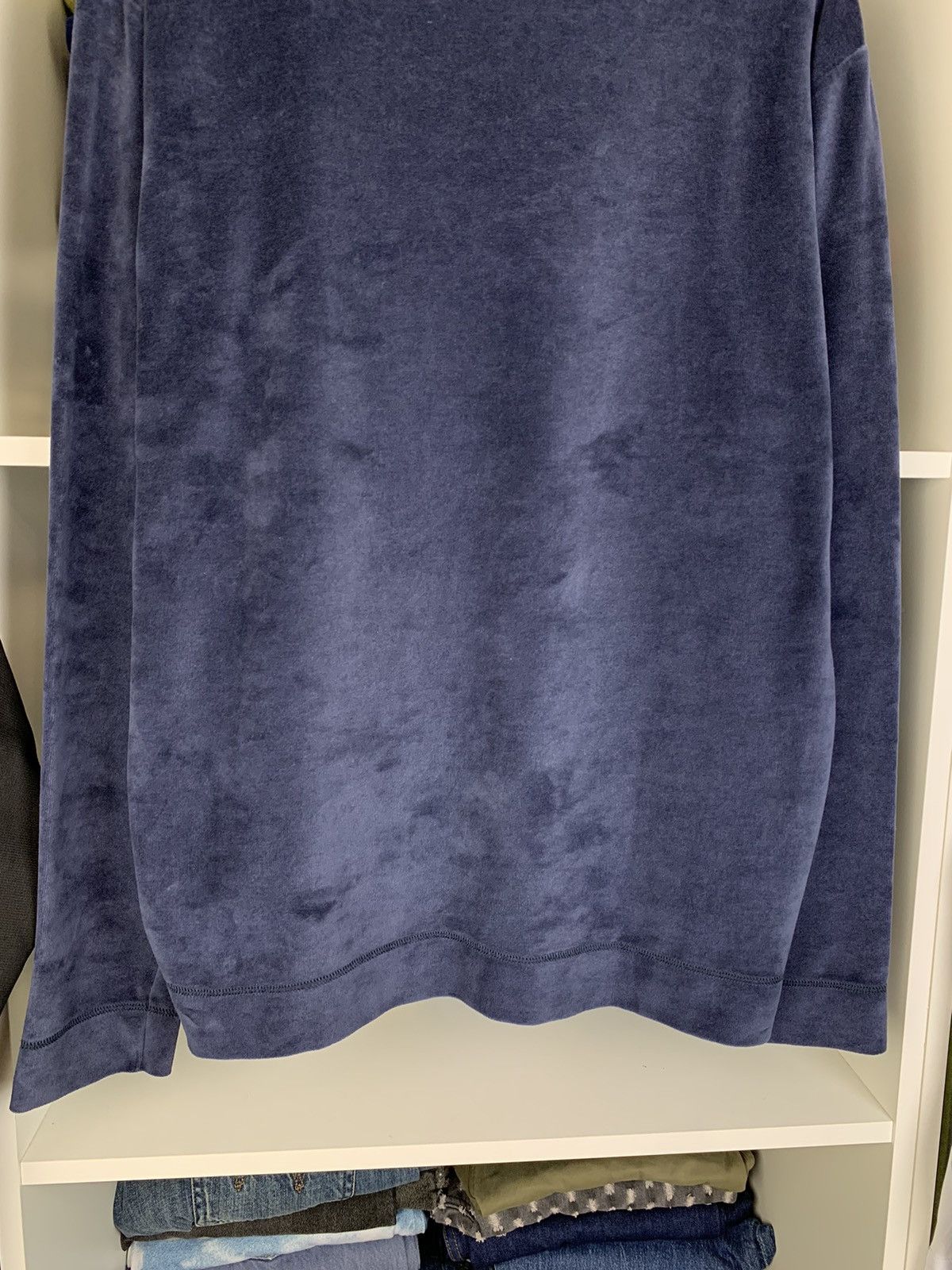Ermenegildo Zegna Ermenegildo Zegna Velour Sweatshirt Size US S / EU 44-46 / 1 - 23 Thumbnail