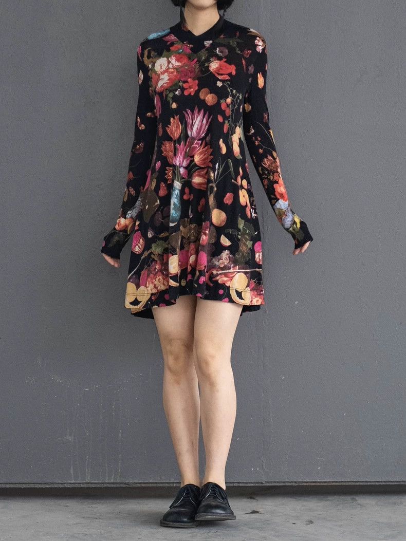 mini knit long sleeve dress Lavelle Knit Mini Dress
