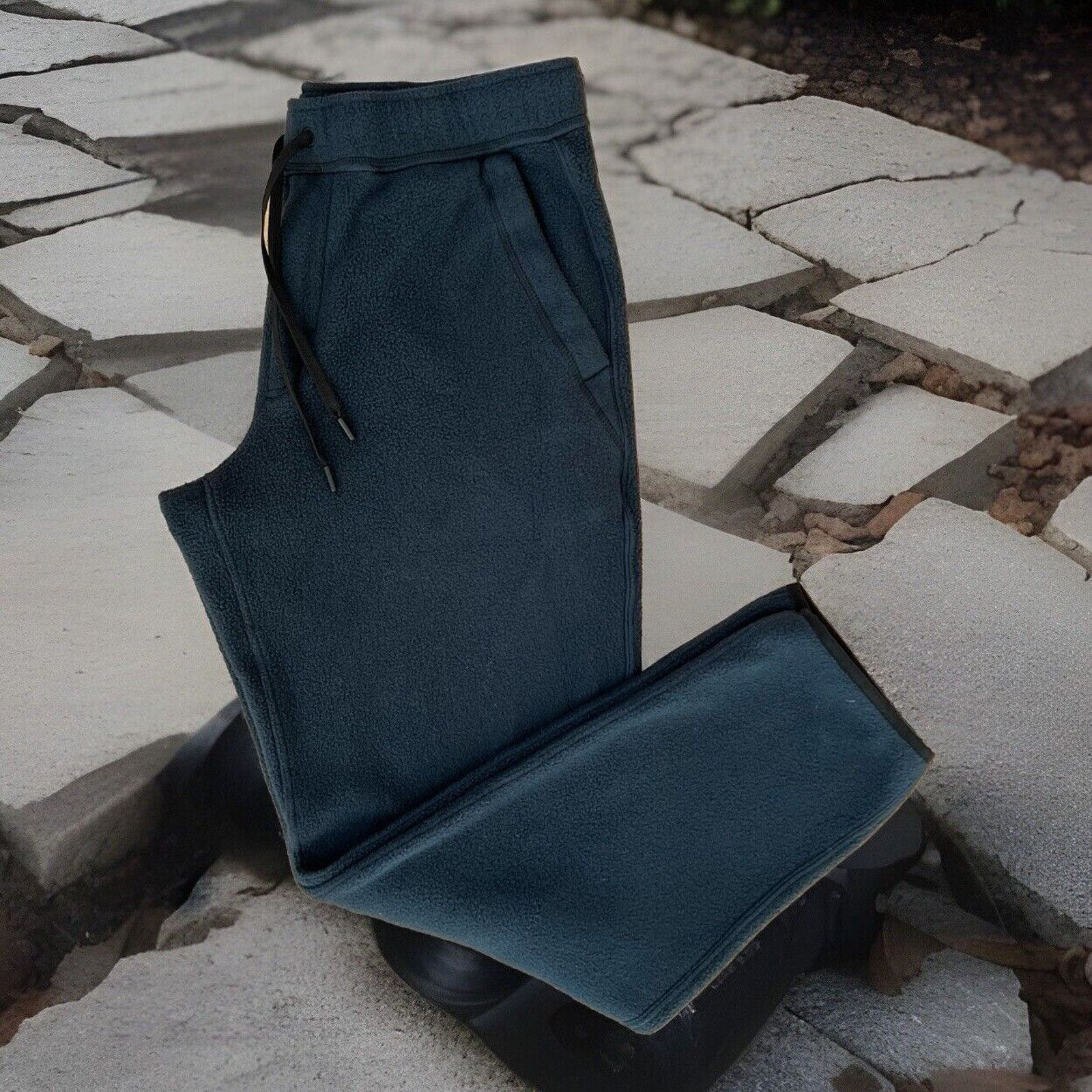 Outerknown Outerknown Sweatpants Medium Blue Cozy Loungewear Size US 33 - 1 Thumbnail