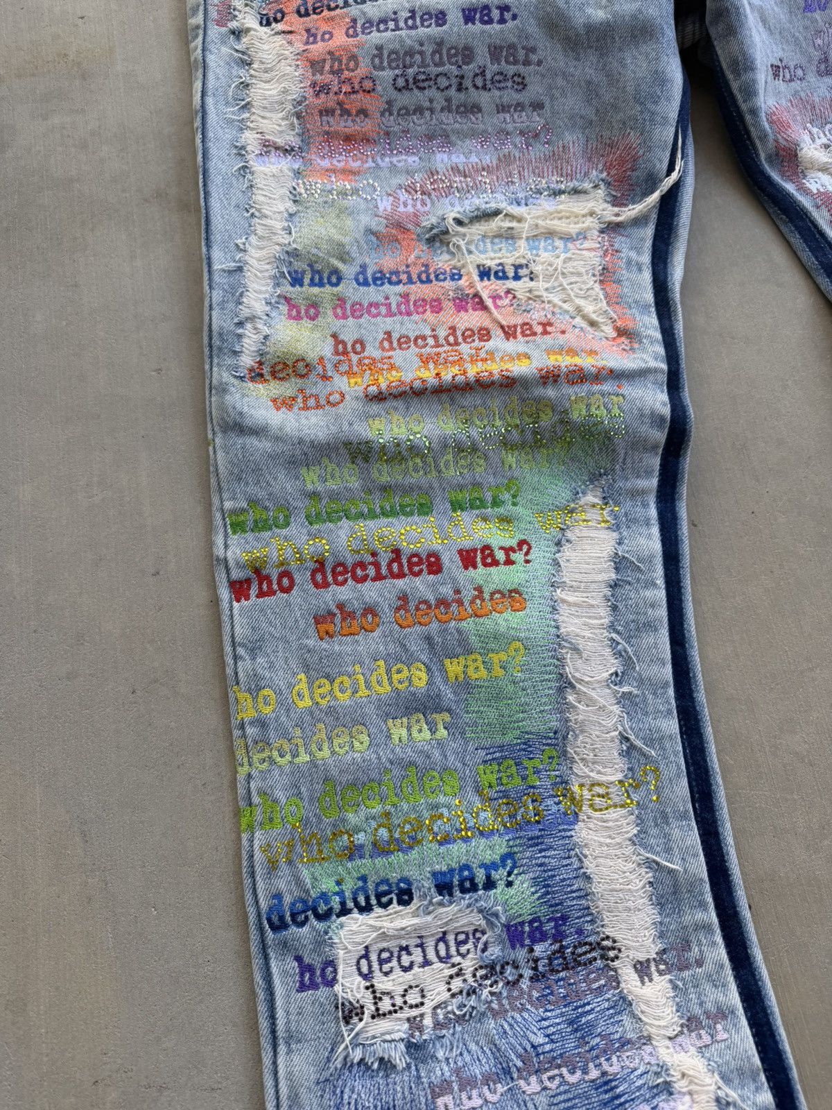 Who Decides War Who Decides War Scripture Denim Size 36 New Rare Size US 36 / EU 52 - 3 Thumbnail