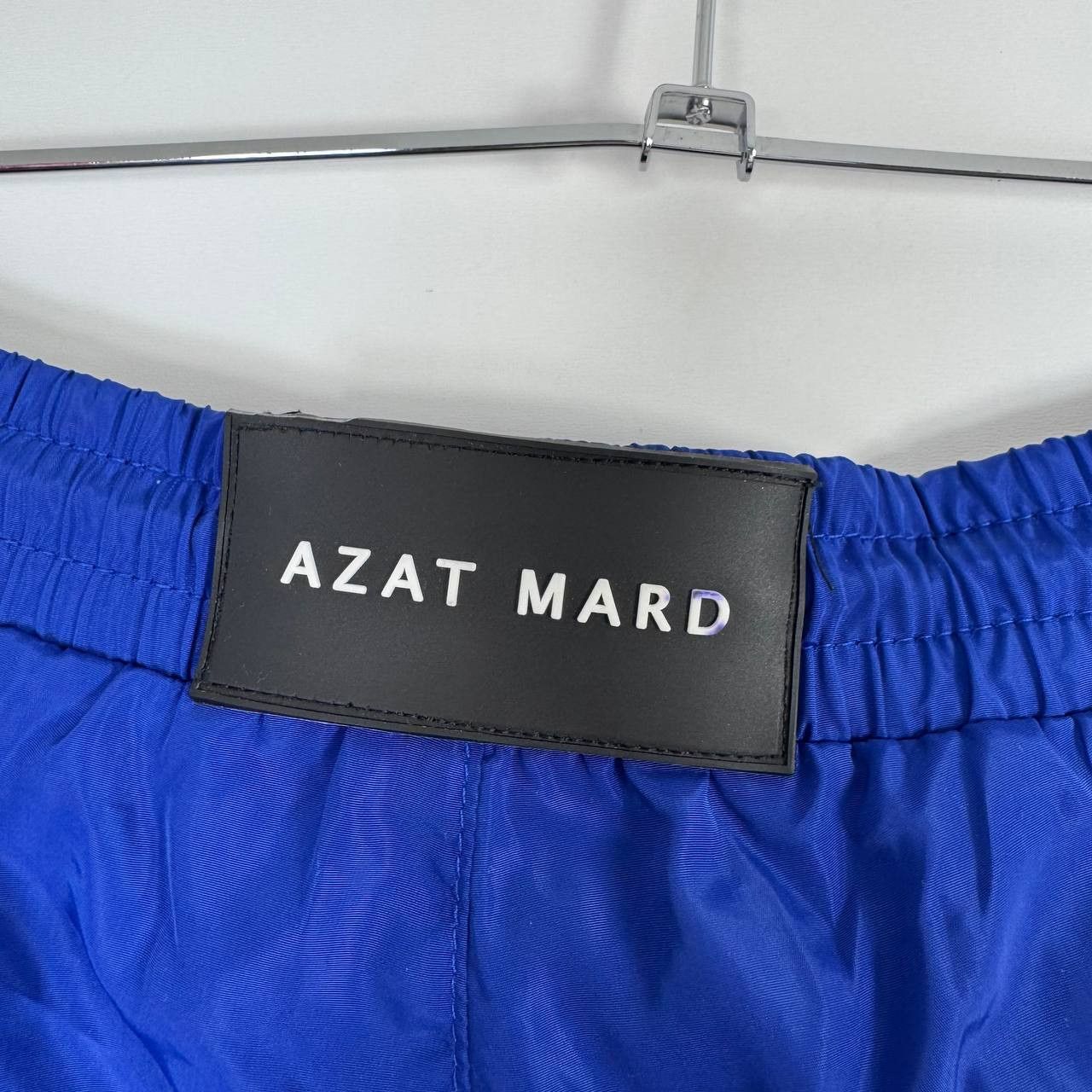 Other Azat Mard Swim Shorts Mens Blue Designer Beach Zip Pockets M Size US 32 / EU 48 - 3 Thumbnail
