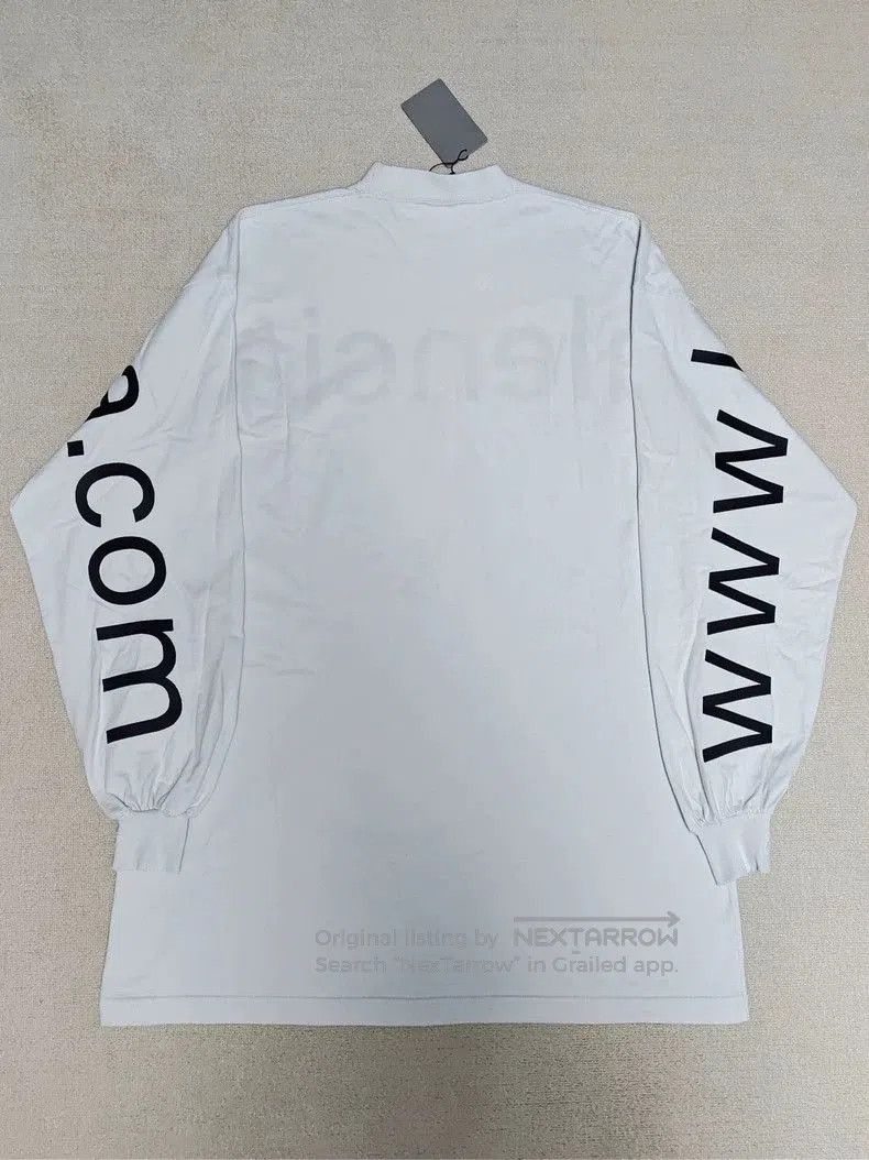 Other Balenciaga 23FW Distressed Embroidered Longsleeve. Size US S / EU 44-46 / 1 - 2 Thumbnail