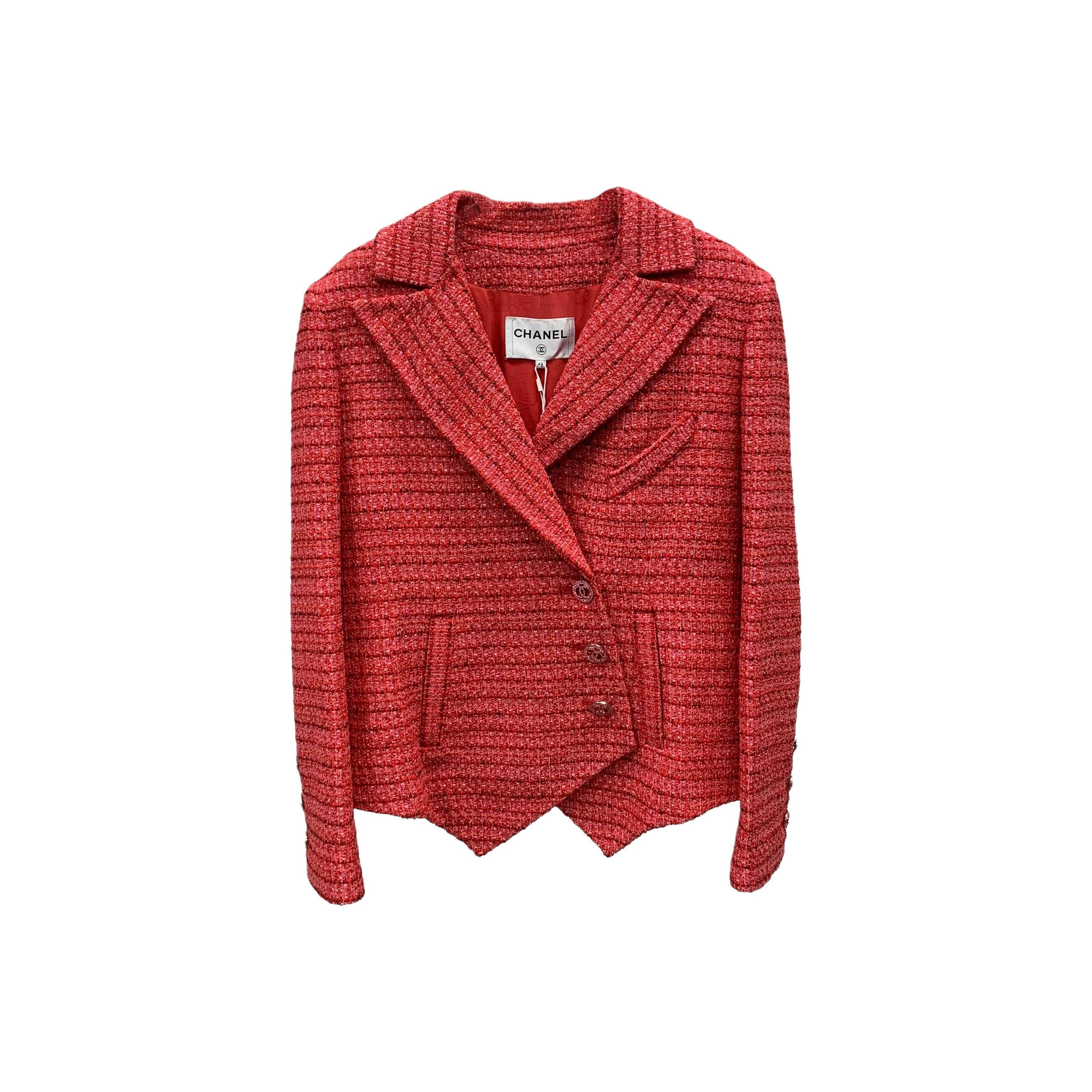 Chanel Chanel 20P Tweed Jacket Size 40 Size M / US 6-8 / IT 42-44 - 1 Thumbnail